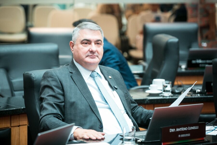 Deputado Lunelli (MDB). FOTO: Assessoria de Imprensa