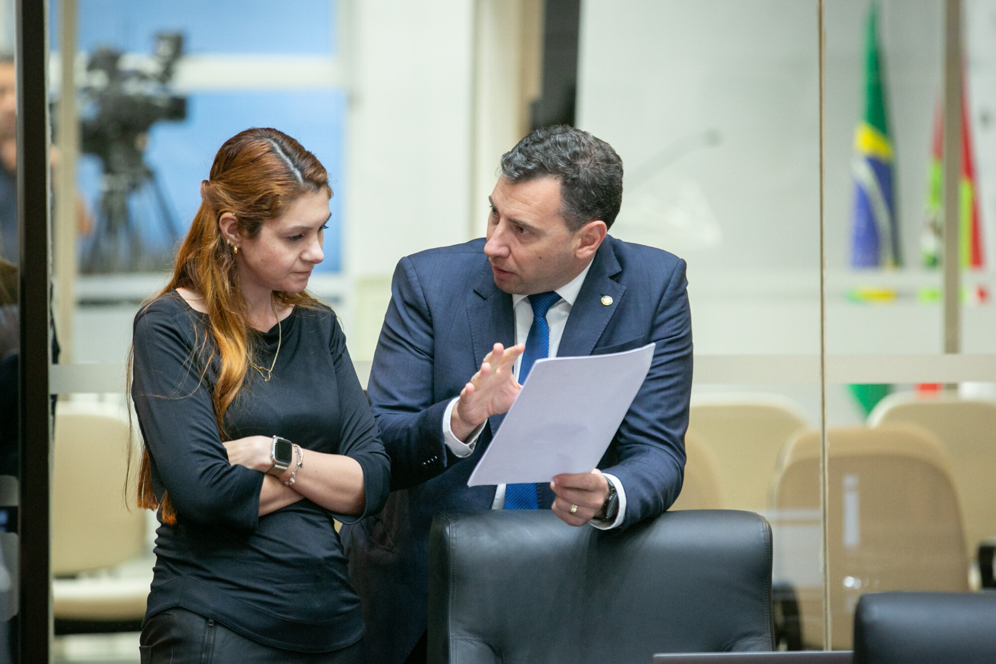 - Deputada Ana Campagnolo (PL) - Deputado Silvio Zancanaro (PSD)