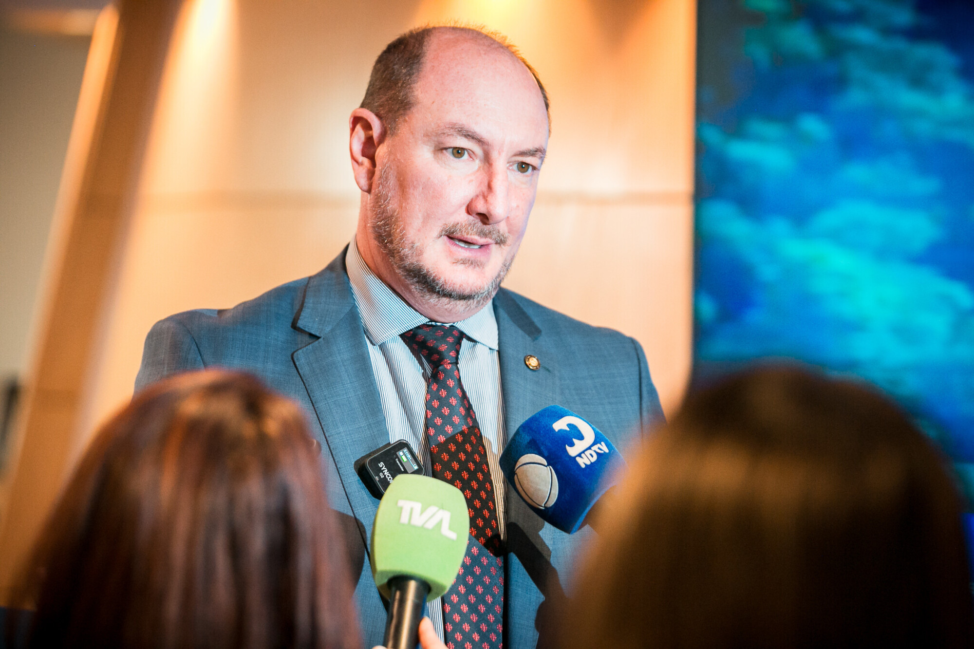 Entrevista coletiva com o Presidente, Dep. Mauro de Nadal