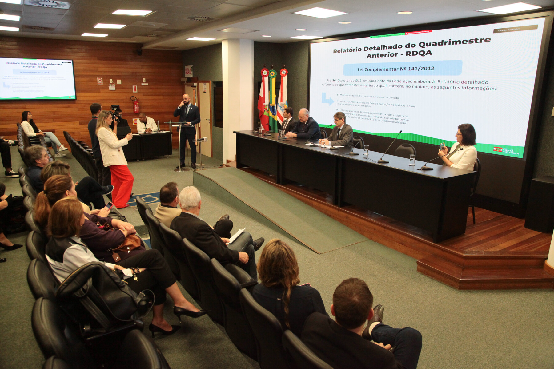 Audiência Pública – Prestação de Contas do 2º Quadrimestre de 2024 da Secretaria de Saúde