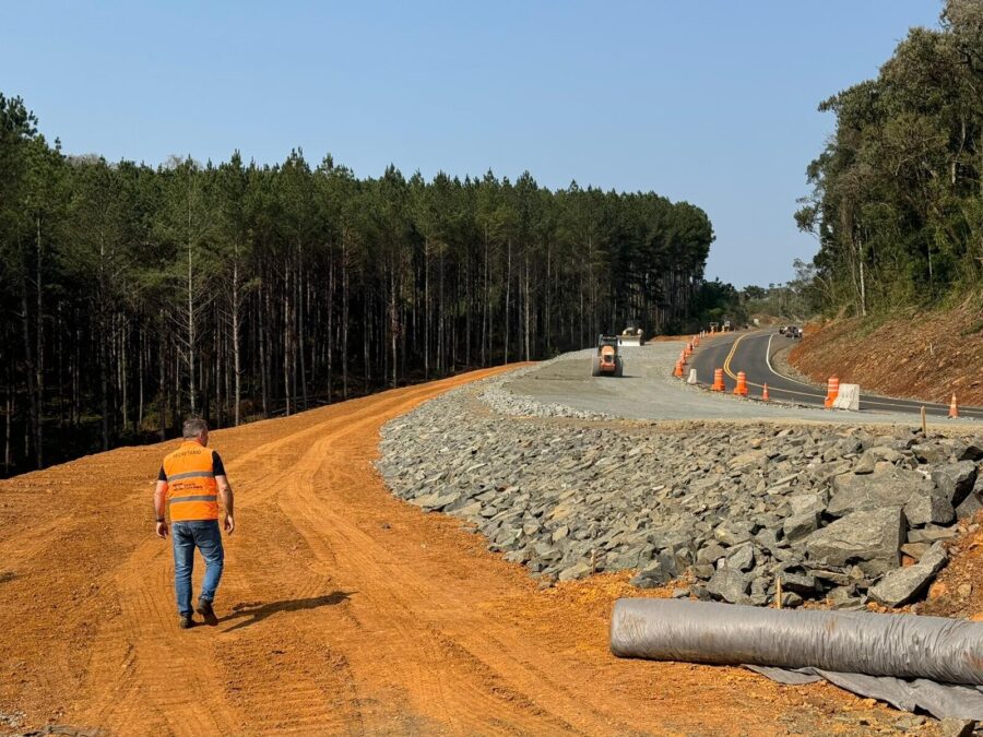 Um dos projetos autoriza SC a fazer empréstimo junto ao Banco Mundial para investir em obras rodoviárias. FOTO: William Possamai Poffo/SIE