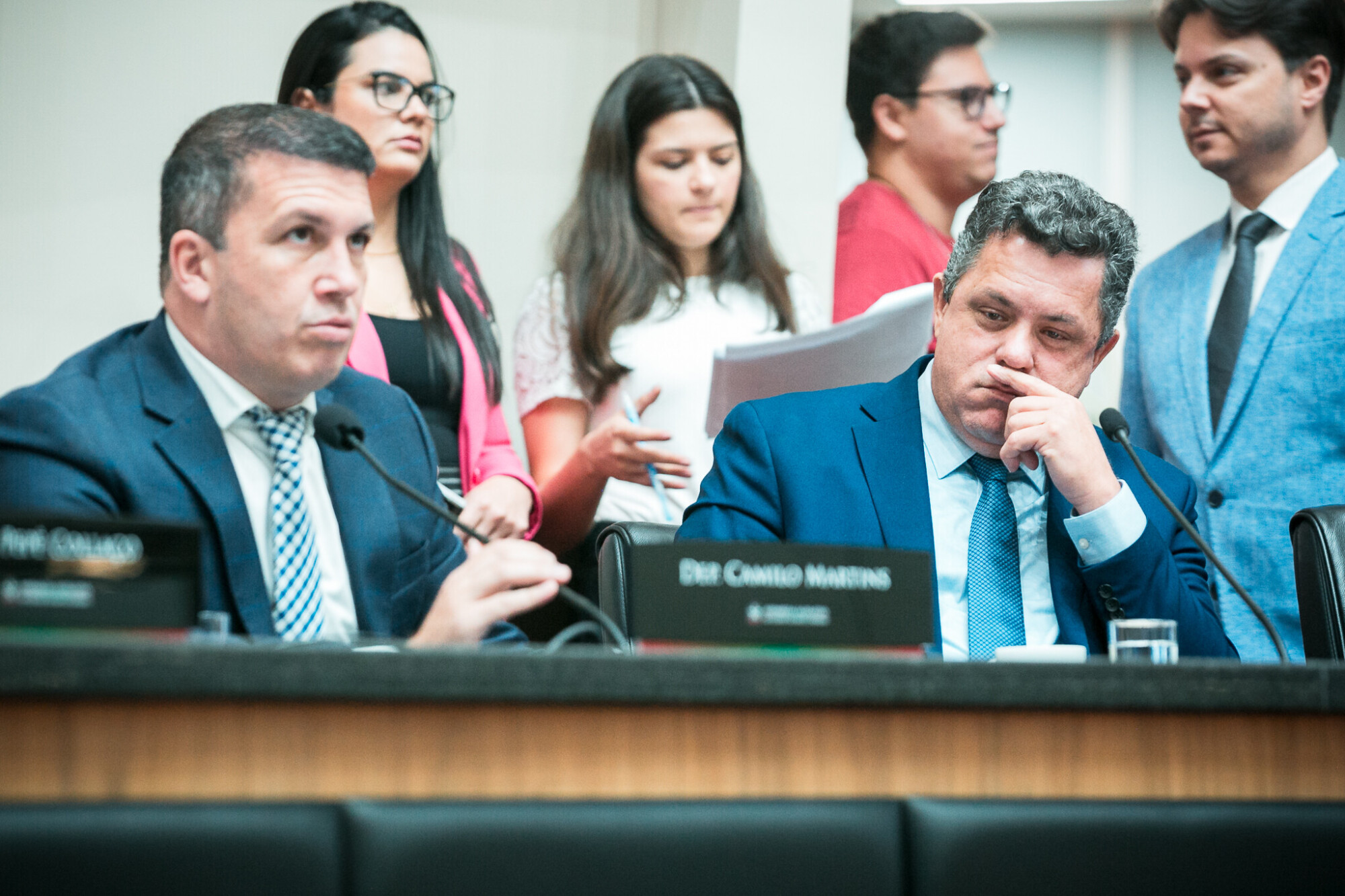 - Deputado Camilo Martins (Podemos) 	 - Deputado Ivan Natz (PL)