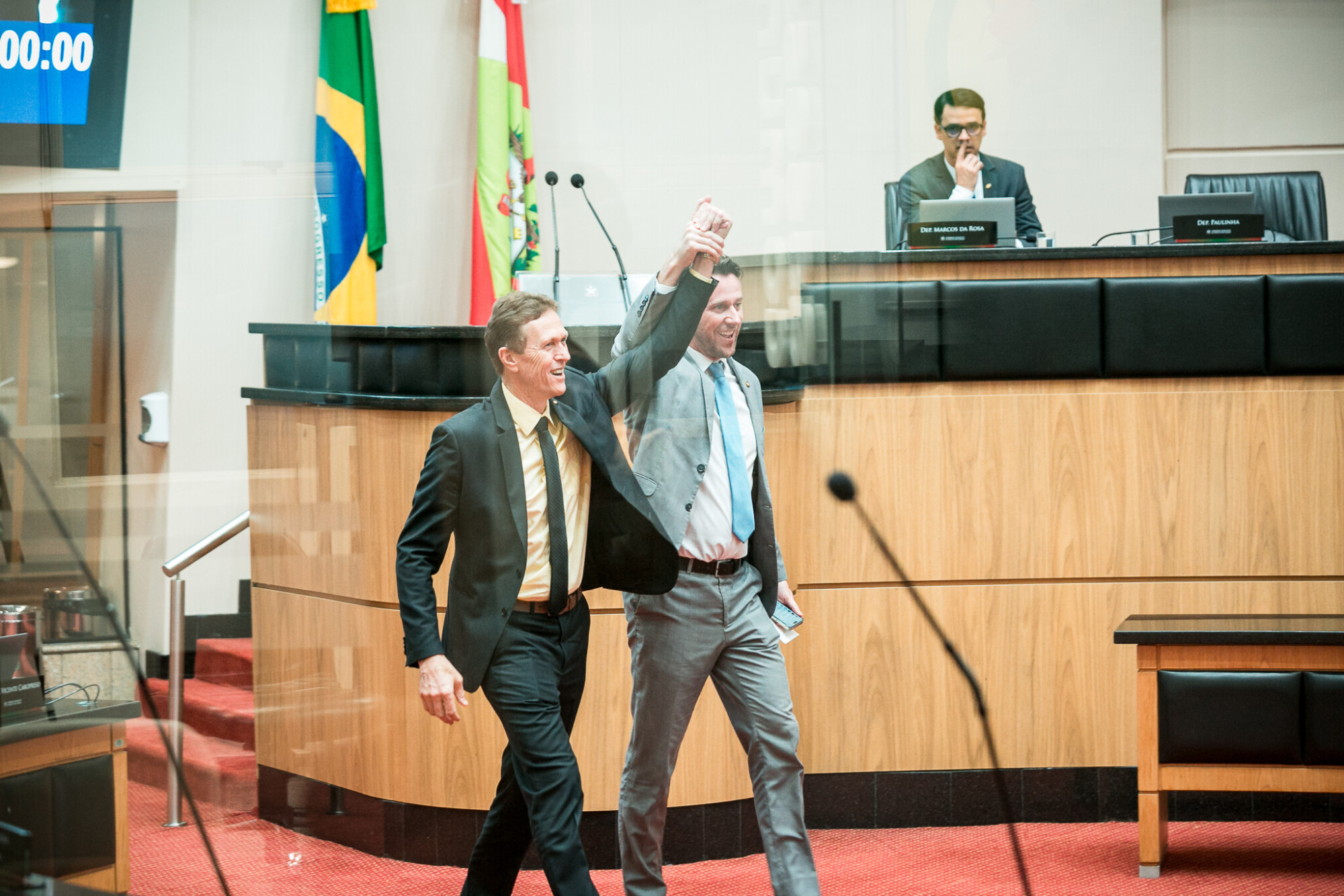 - Deputado Volnei Weber (MDB)
 - Deputado Fernando Krelling (MDB)