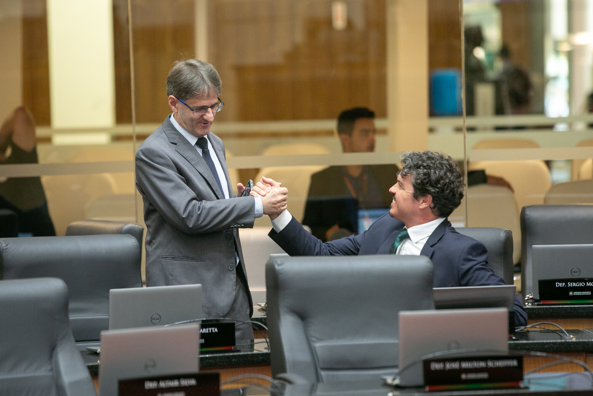 - Deputado Neodi Saretta (PT) 	
 - Deputado Marquito (PSOL)