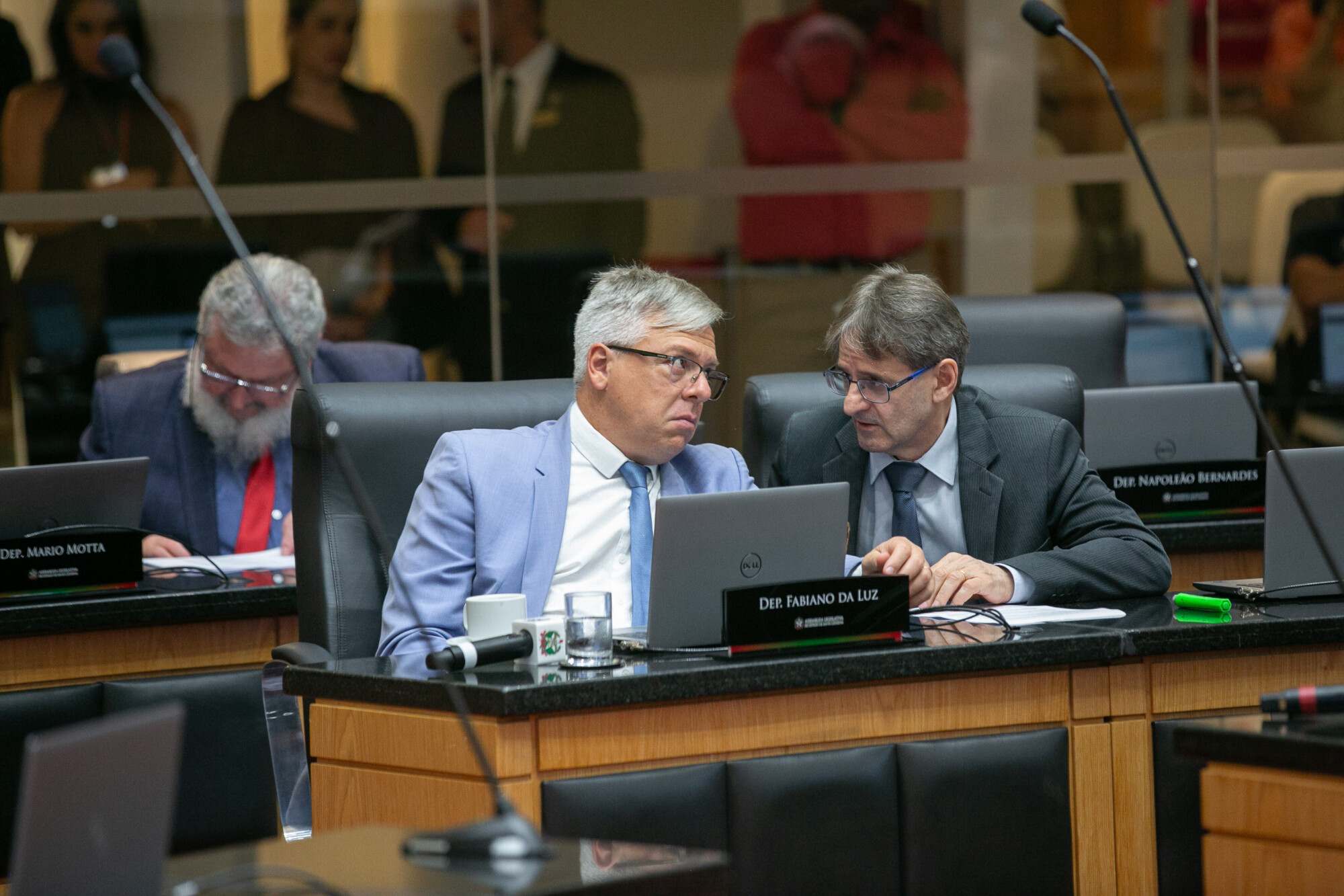 - Deputado Fabiano da Luz (PT)
 - Deputado Neodi Saretta (PT)