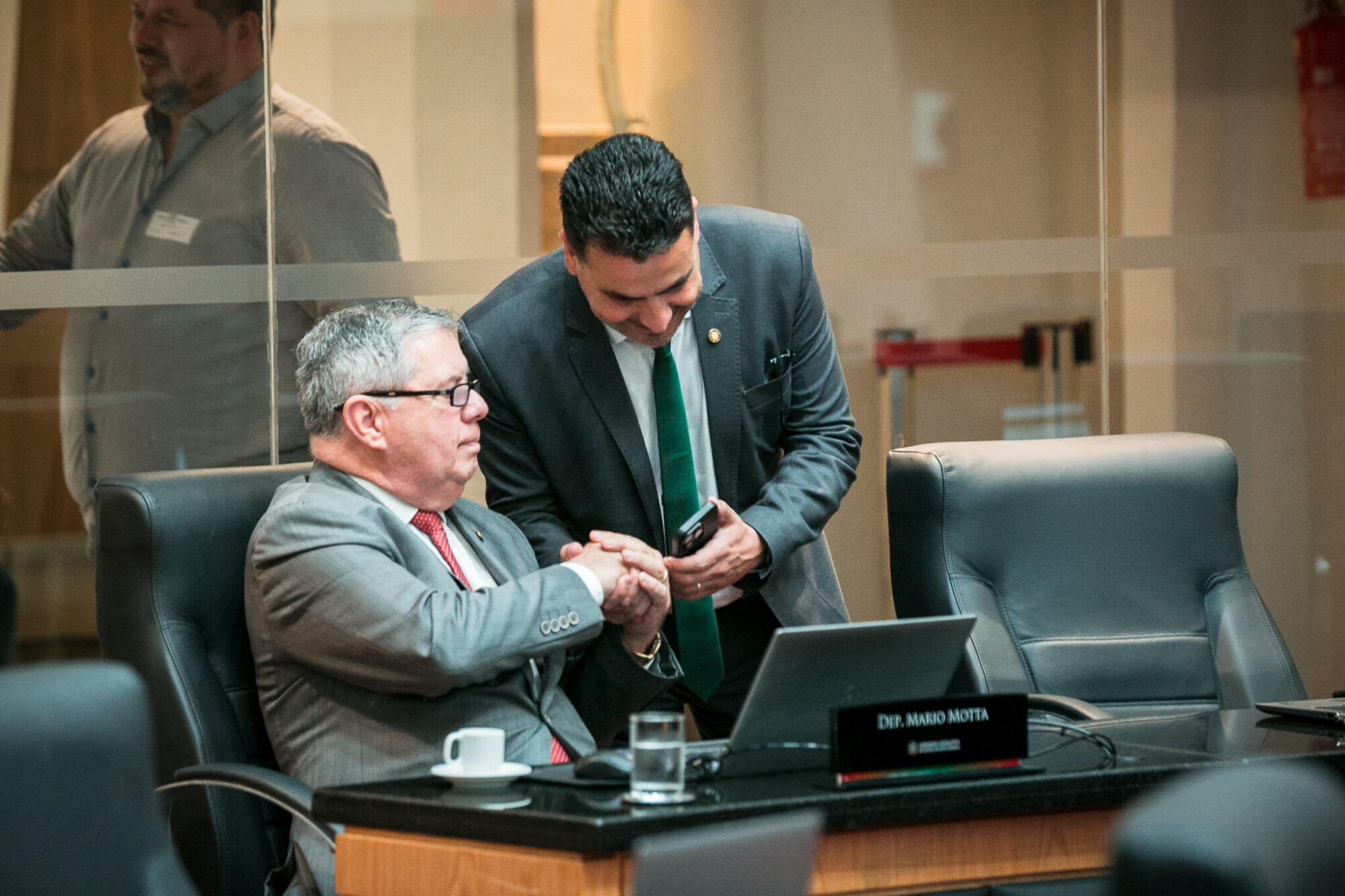 - Deputado Mário Motta (PSD)
 - Deputado Soratto (PL)