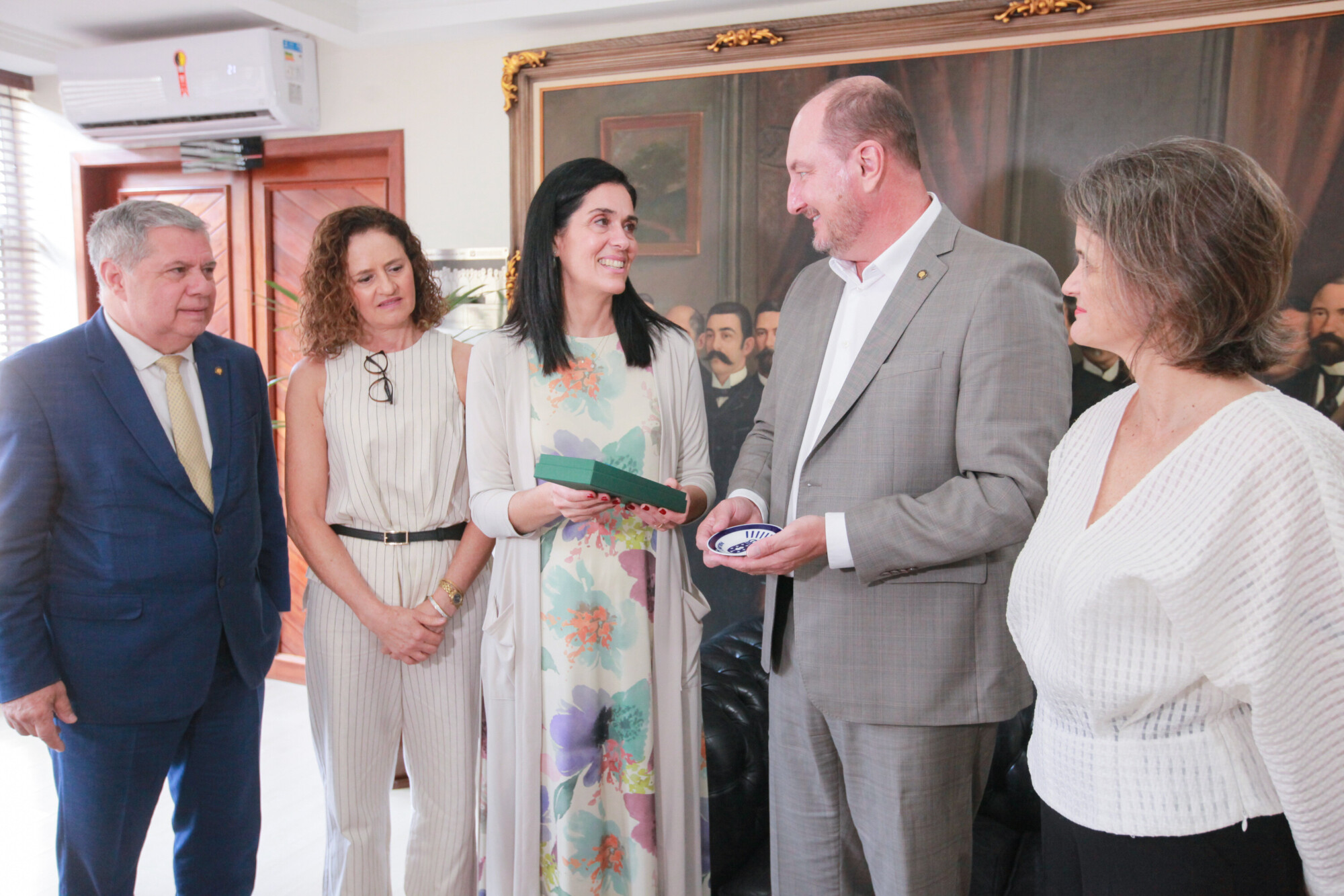 Visita Institucional – Deputada Paula (Espanha)