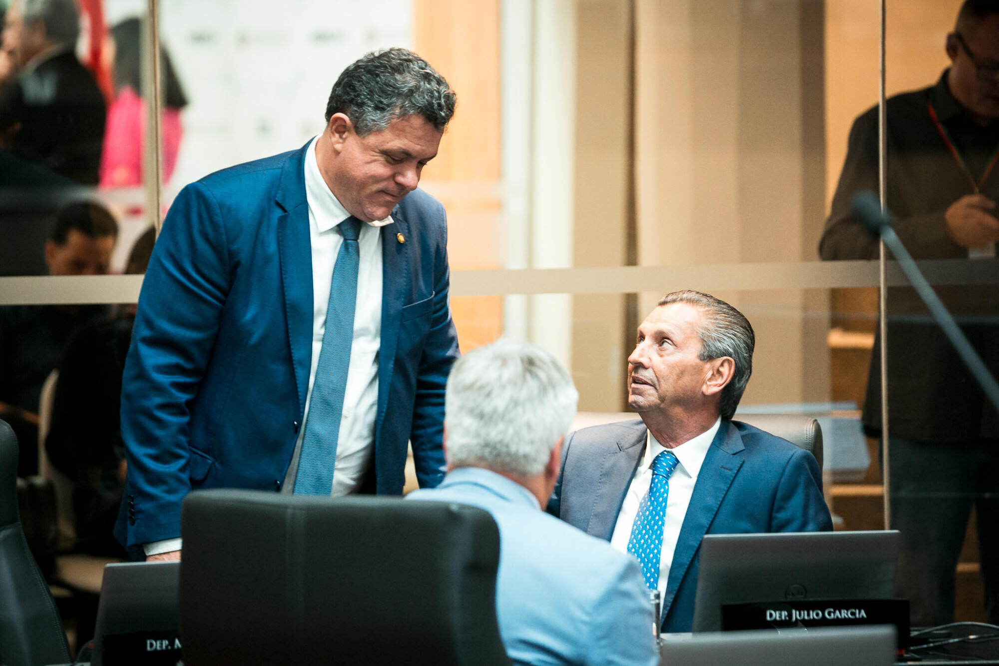 - Deputado Ivan Naatz (PL) 	
 - Deputado Julio Garcia (PSD)