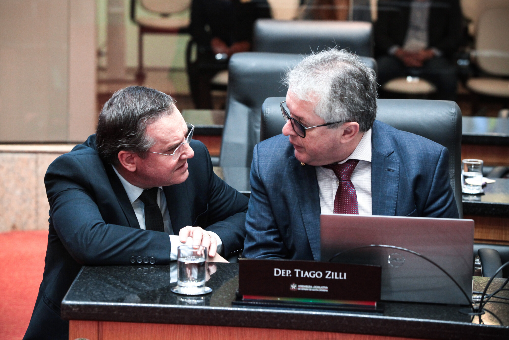 - Deputado Jair Miotto (União) 	
 - Deputado Tiago Zilli (MDB)