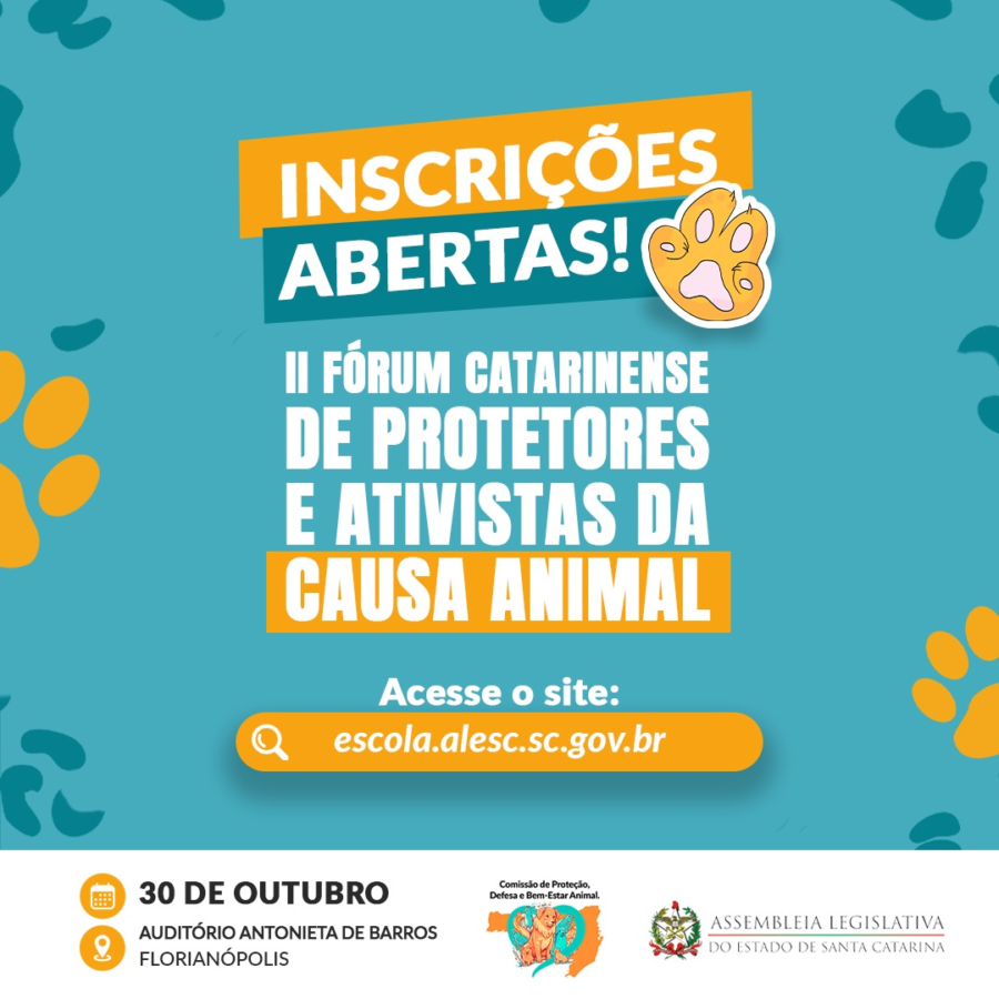 Resgate de animais em desastres, hospital veterinário e castrações públicas são temas de Fórum