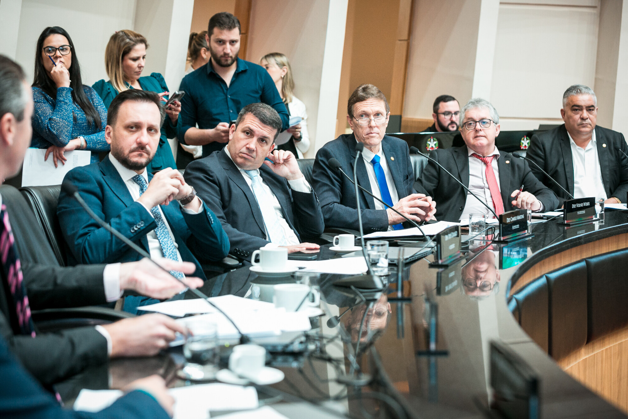- Deputado Pepê Collaço (PP)
 - Deputado Camilo Martins (Podemos) 	
 - Deputado Volnei Weber (MDB)
 - Deputado Tiago Zilli (MDB)
 - Deputado Sargento Lima (PL)