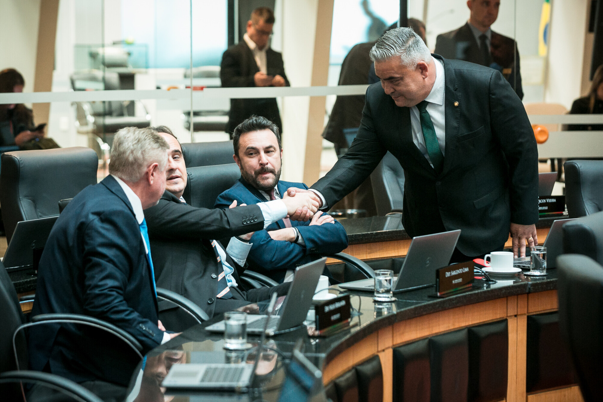 - Deputado Nilso Berlanda (PL) - Deputado Carlos Humberto (PL) - Deputado Marcius Machado (PL) - Deputado Sargento Lima (PL)