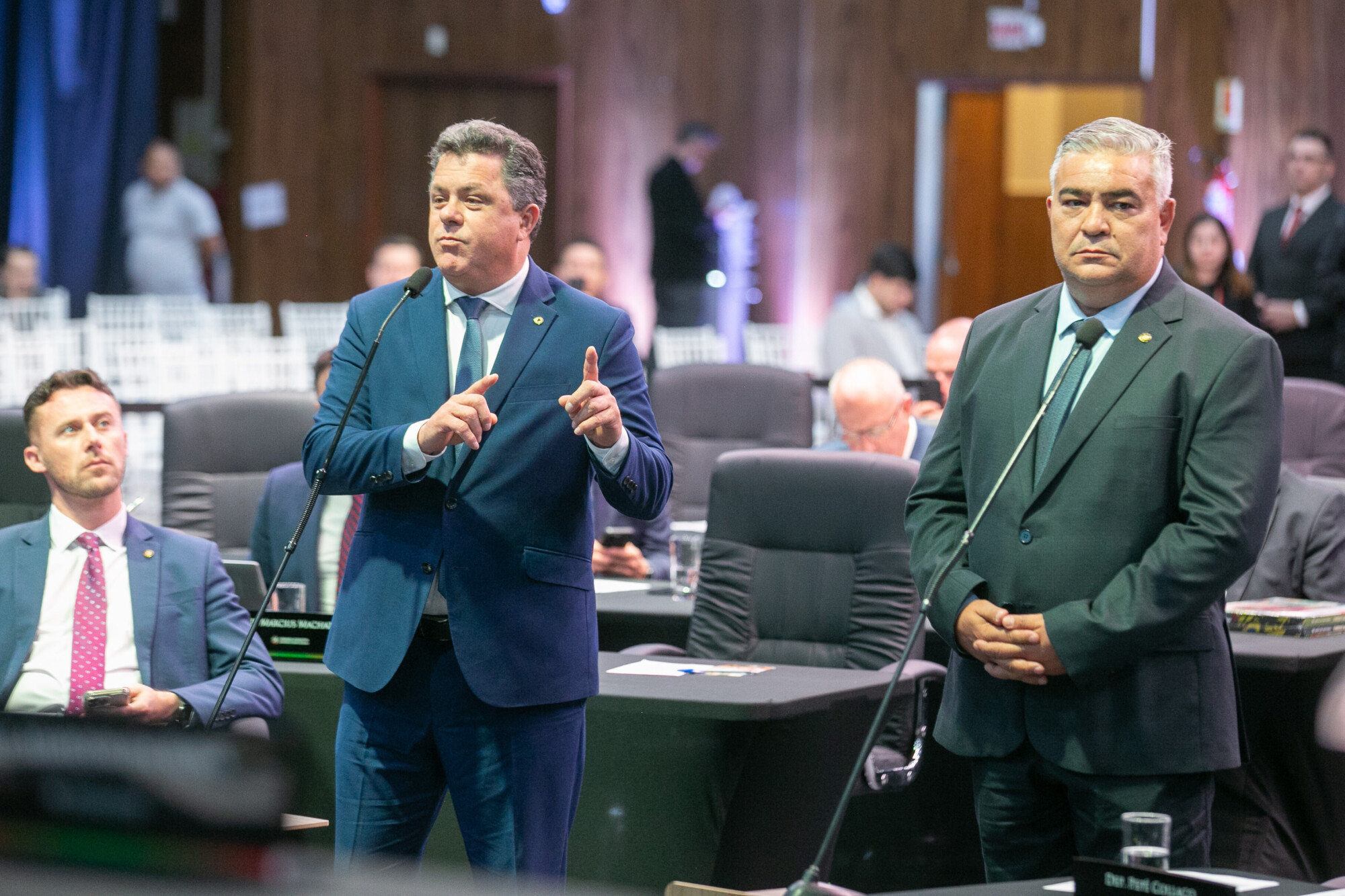 - Deputado Ivan Naatz (PL) 	
 - Deputado Sargento Lima (PL)