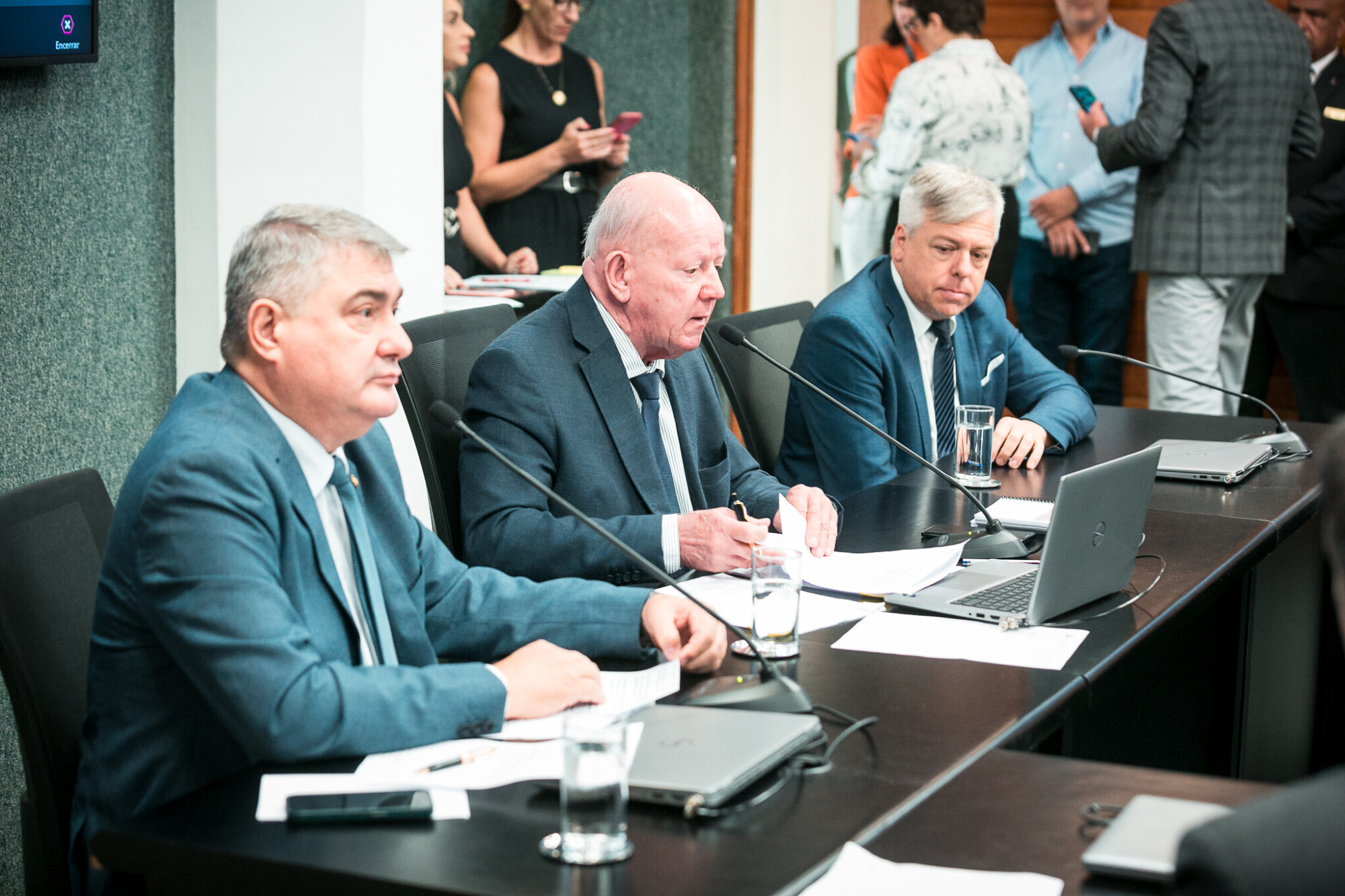 - Deputado Antídio Lunelli (MDB) 	
 - Deputado Marcos Vieira (PSDB)
 - Deputado Fabiano da Luz (PT)