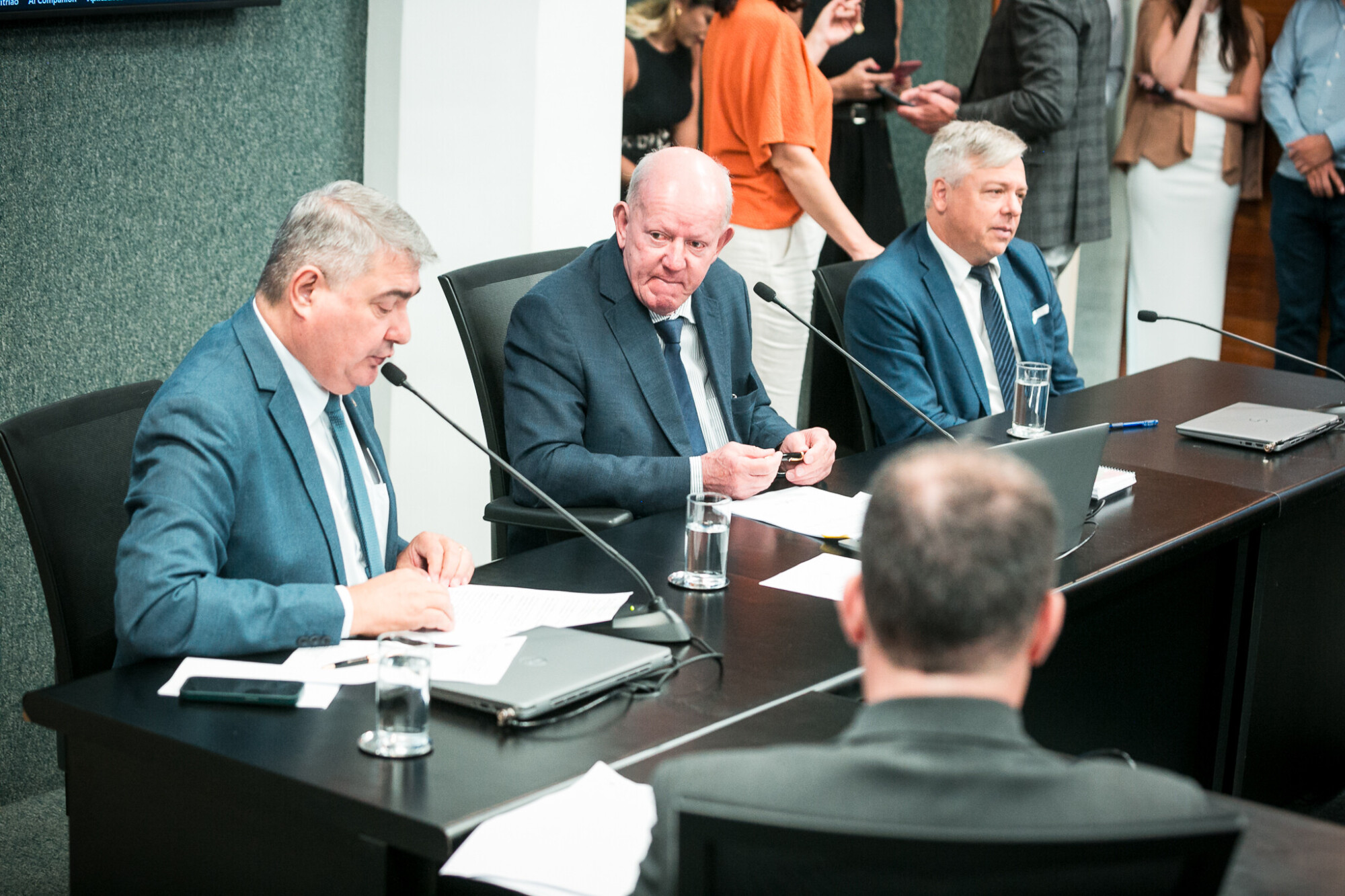 - Deputado Antídio Lunelli (MDB) 	
 - Deputado Marcos Vieira (PSDB)
 - Deputado Fabiano da Luz (PT)