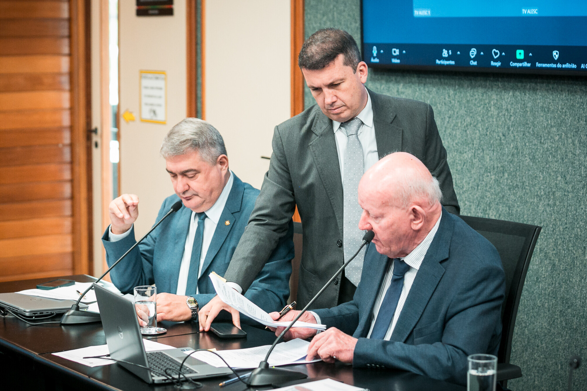 - Deputado Camilo Martins (Podemos) 	
 - Deputado Antídio Lunelli (MDB) 	
 - Deputado Marcos Vieira (PSDB)