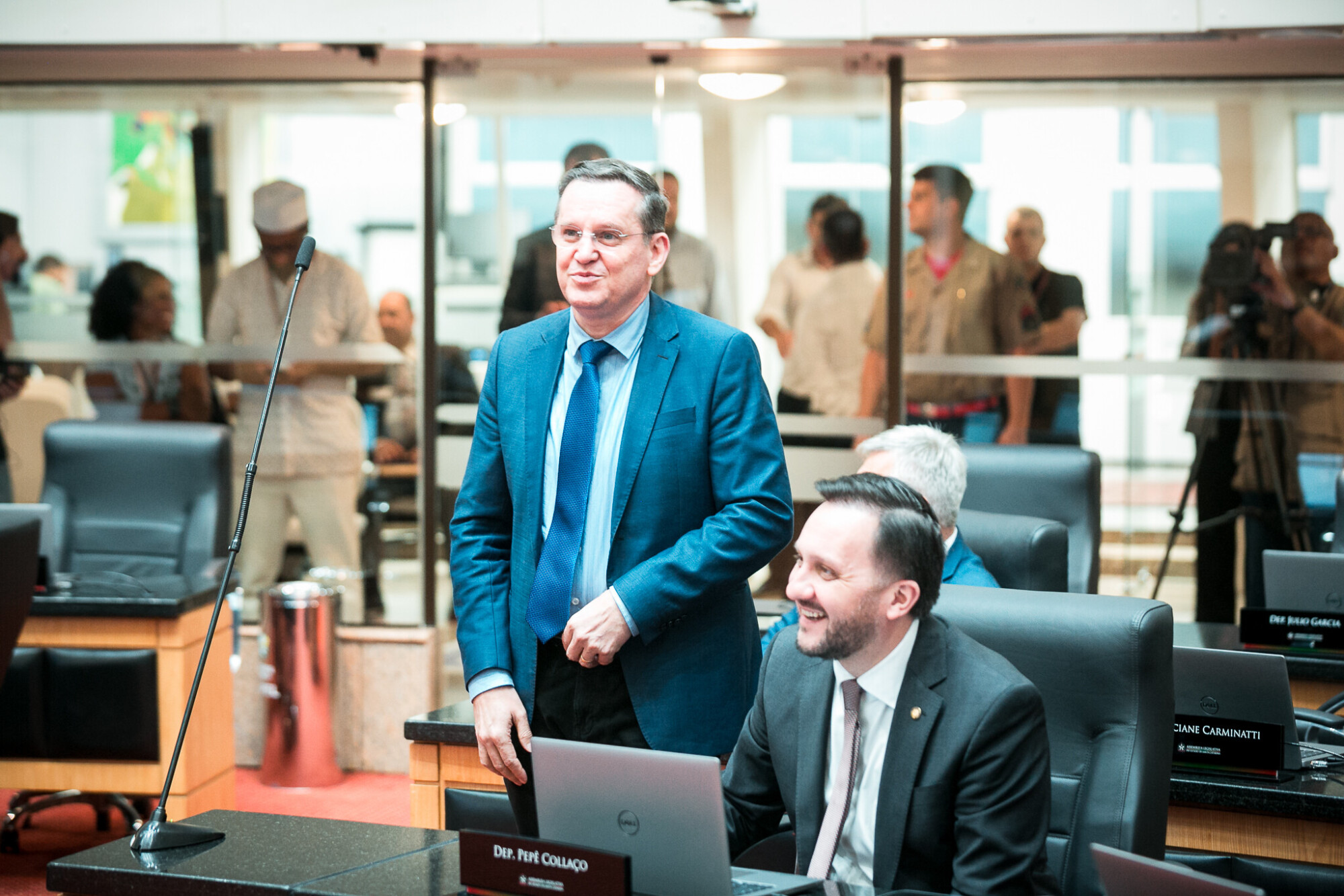 - Deputado Jair Miotto (União) 	
 - Deputado Pepê Collaço (PP)