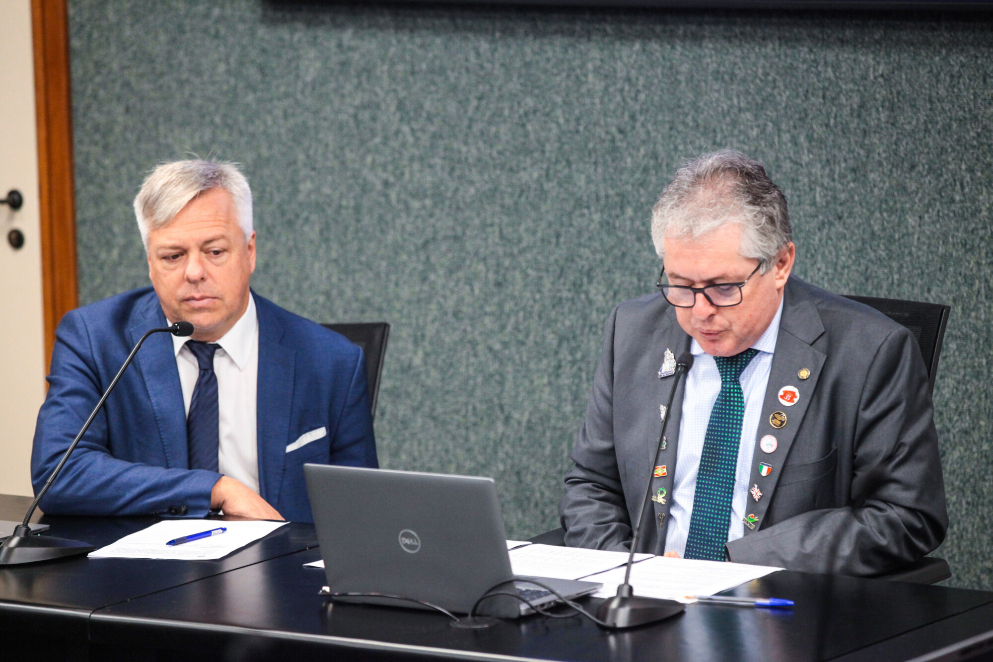 - Deputado Fabiano da Luz (PT) 	
 - Deputado Tiago Zilli (MDB)
