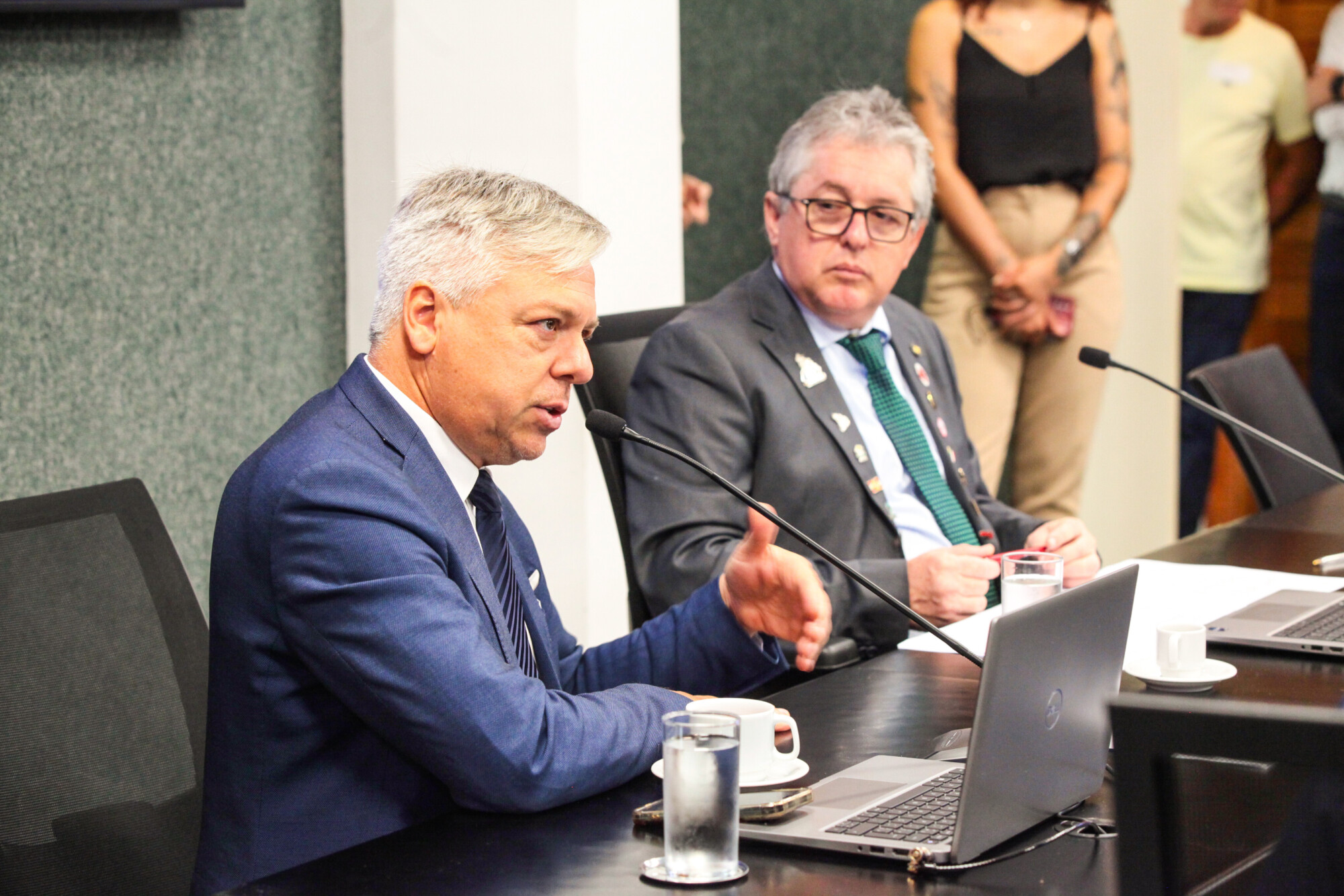 - Deputado Fabiano da Luz (PT) 	
 - Deputado Tiago Zilli (MDB)