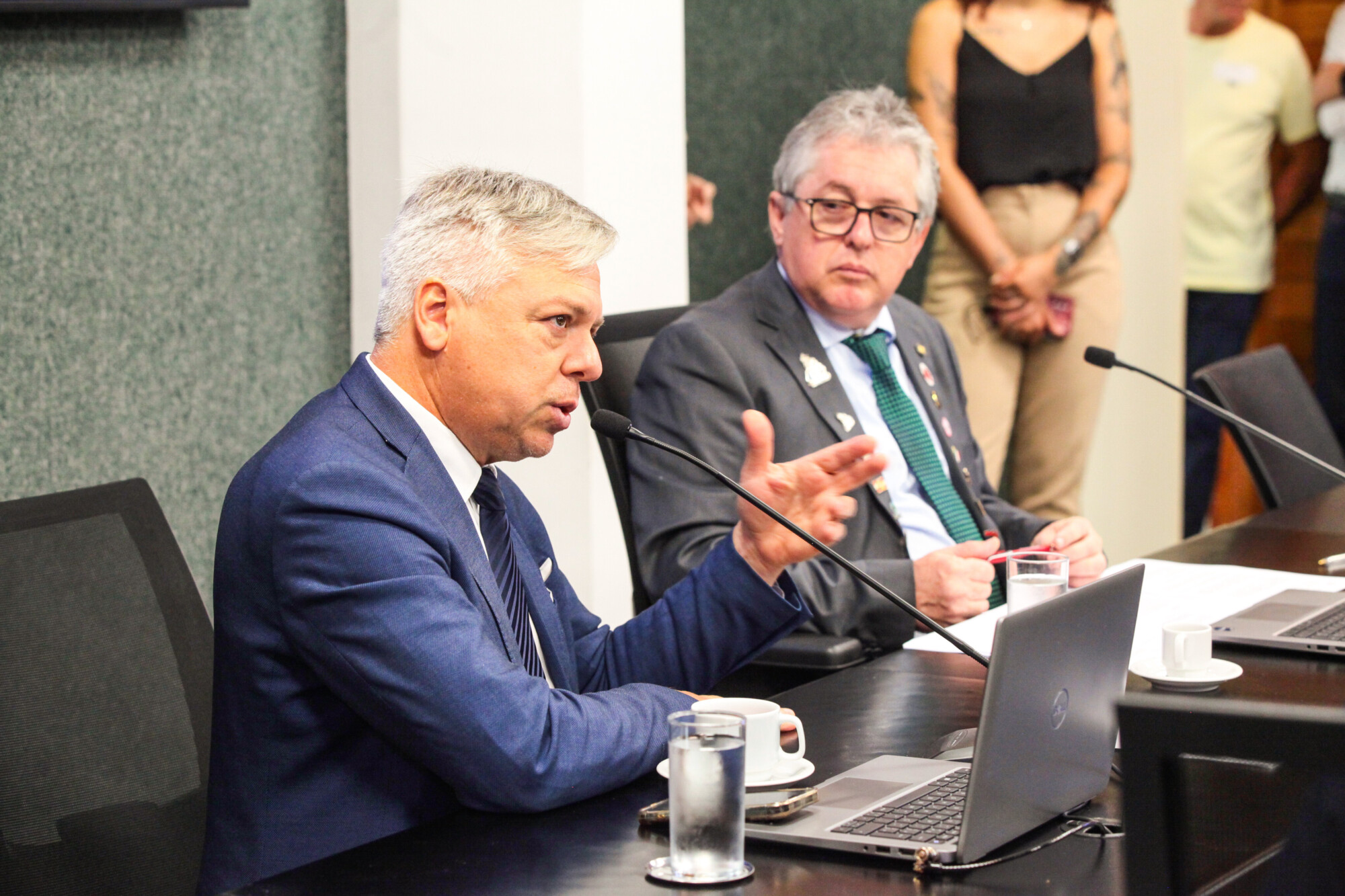 - Deputado Fabiano da Luz (PT) 	
 - Deputado Tiago Zilli (MDB)