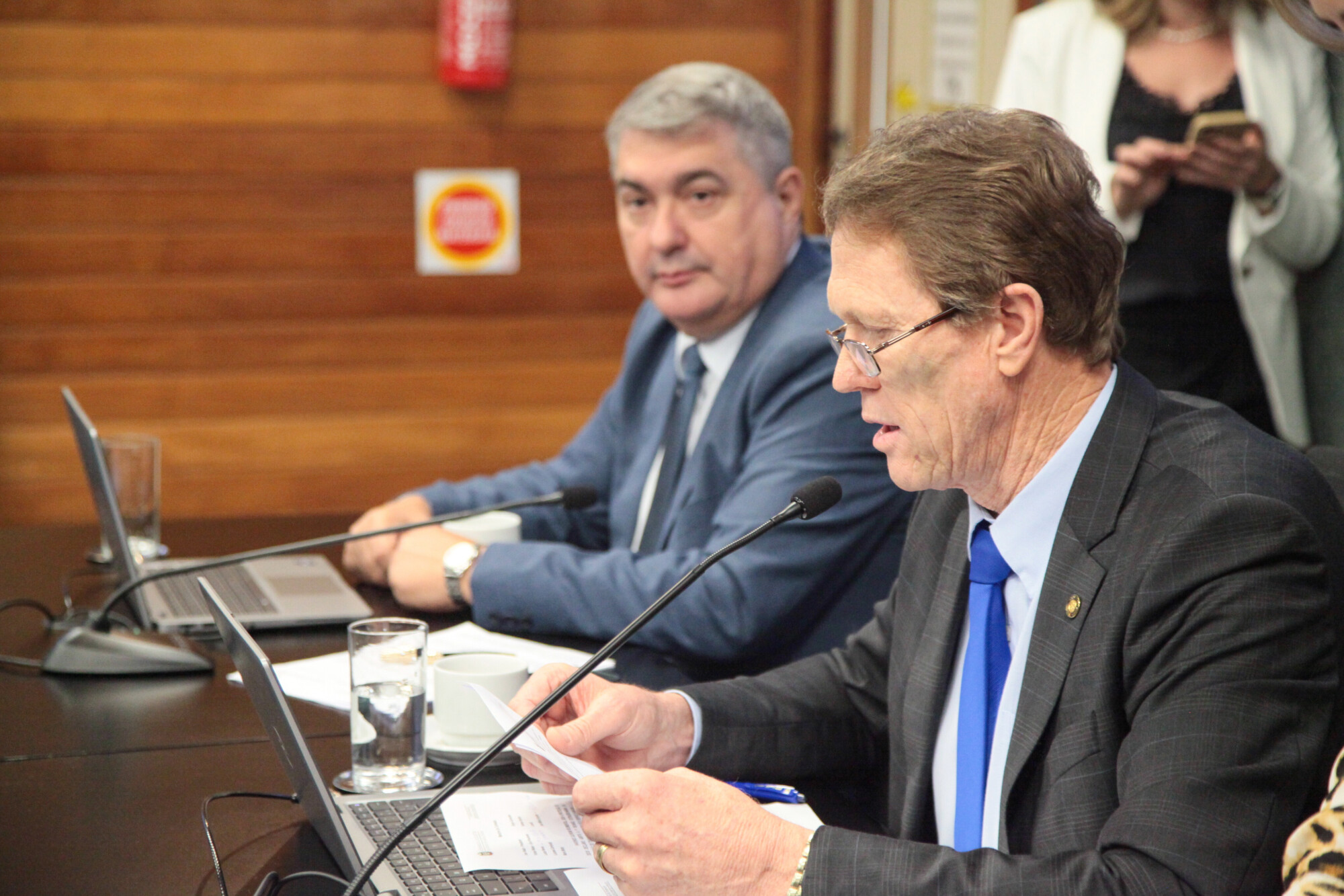 - Deputado Antídio Lunelli (MDB) 	
 - Deputado Volnei Weber (MDB)