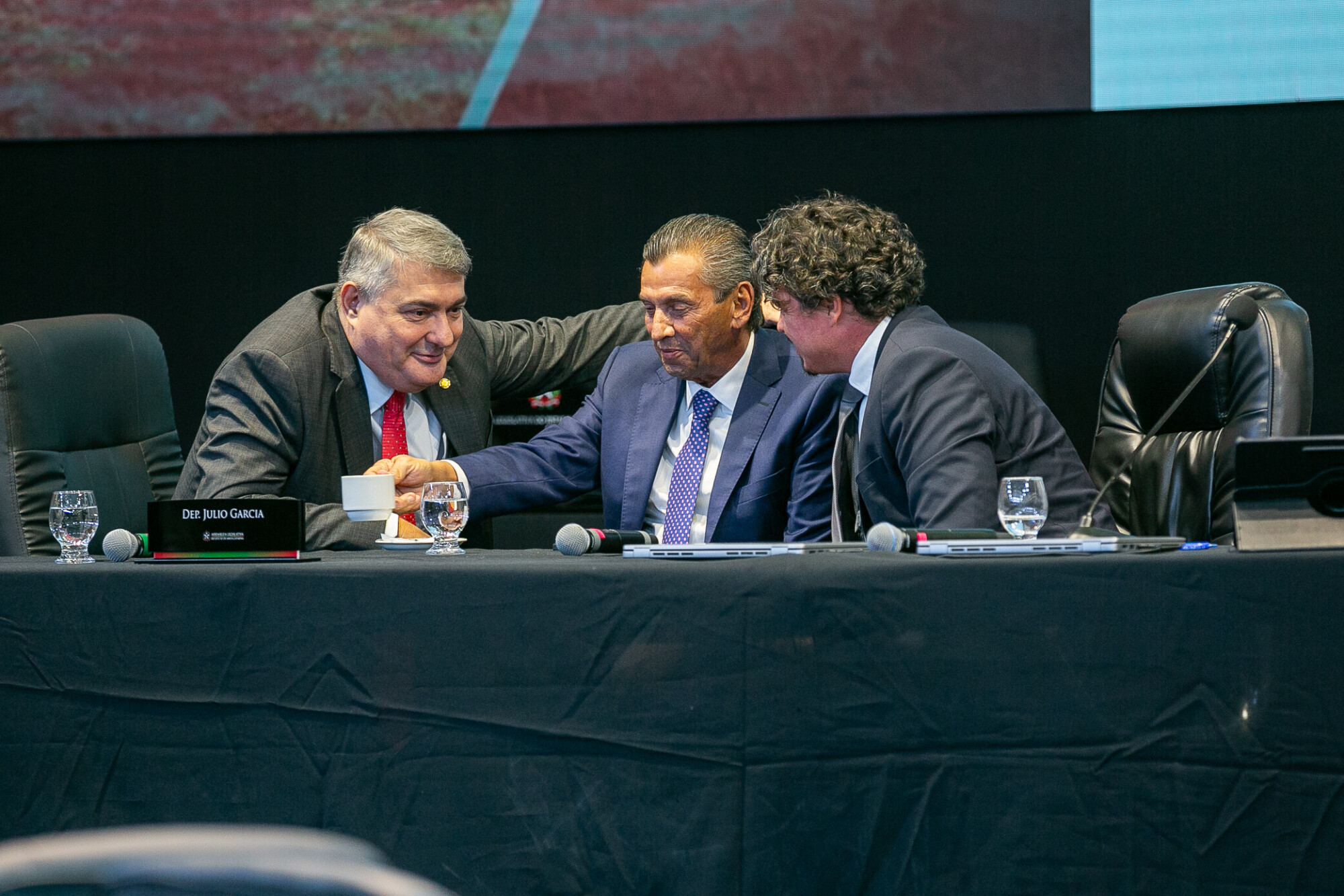 - Deputado Antídio Lunelli (MDB) 	
 - Deputado Julio Garcia (PSD) 	
- Deputado Marquito (PSOL)