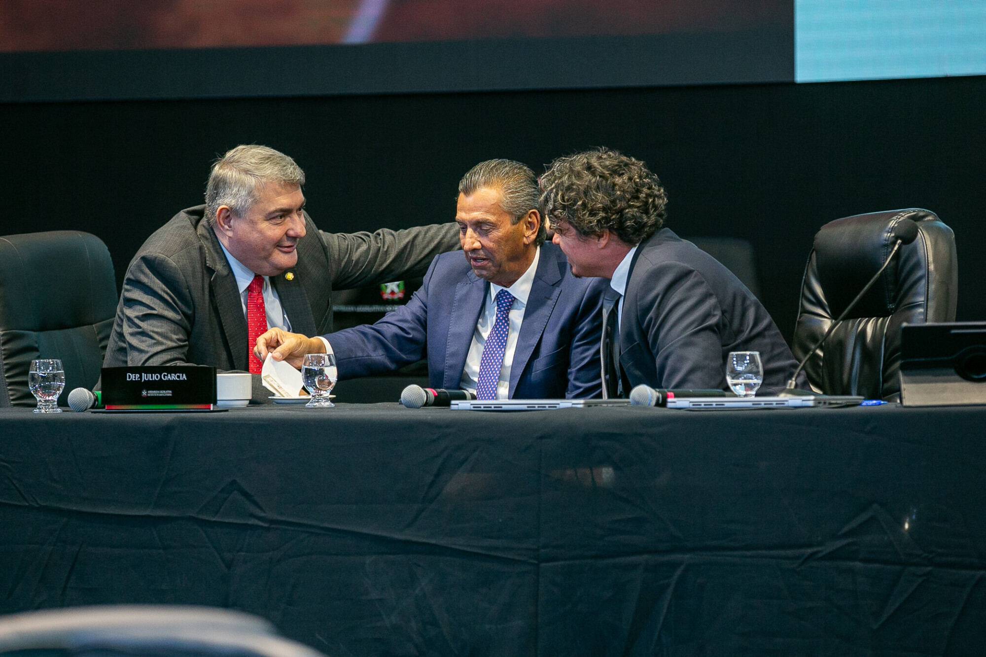 - Deputado Antídio Lunelli (MDB) 	
 - Deputado Julio Garcia (PSD) 	
- Deputado Marquito (PSOL)