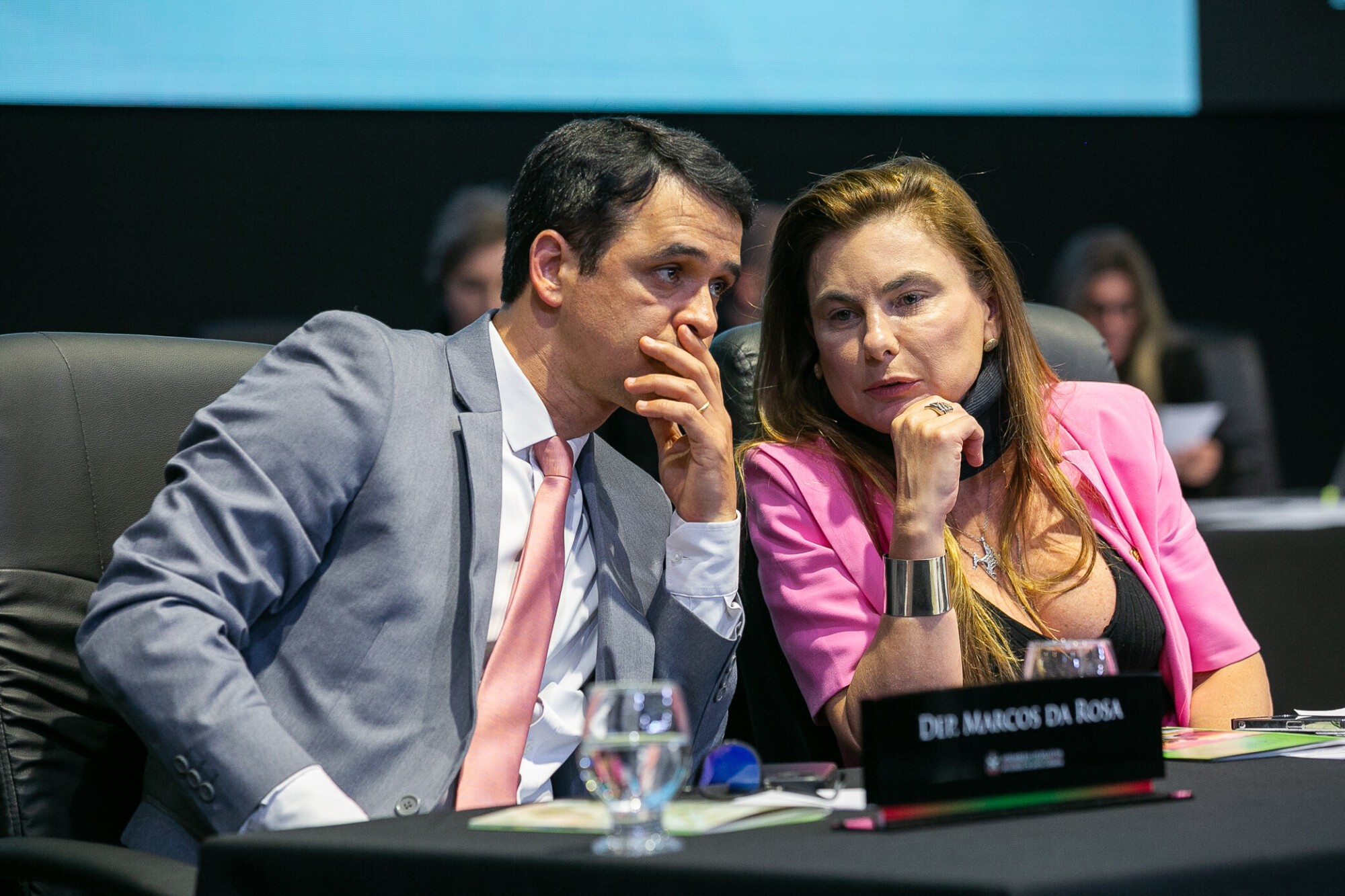 - Deputado Marcos da Rosa (União)	
 - Deputada Paulinha (Podemos)
