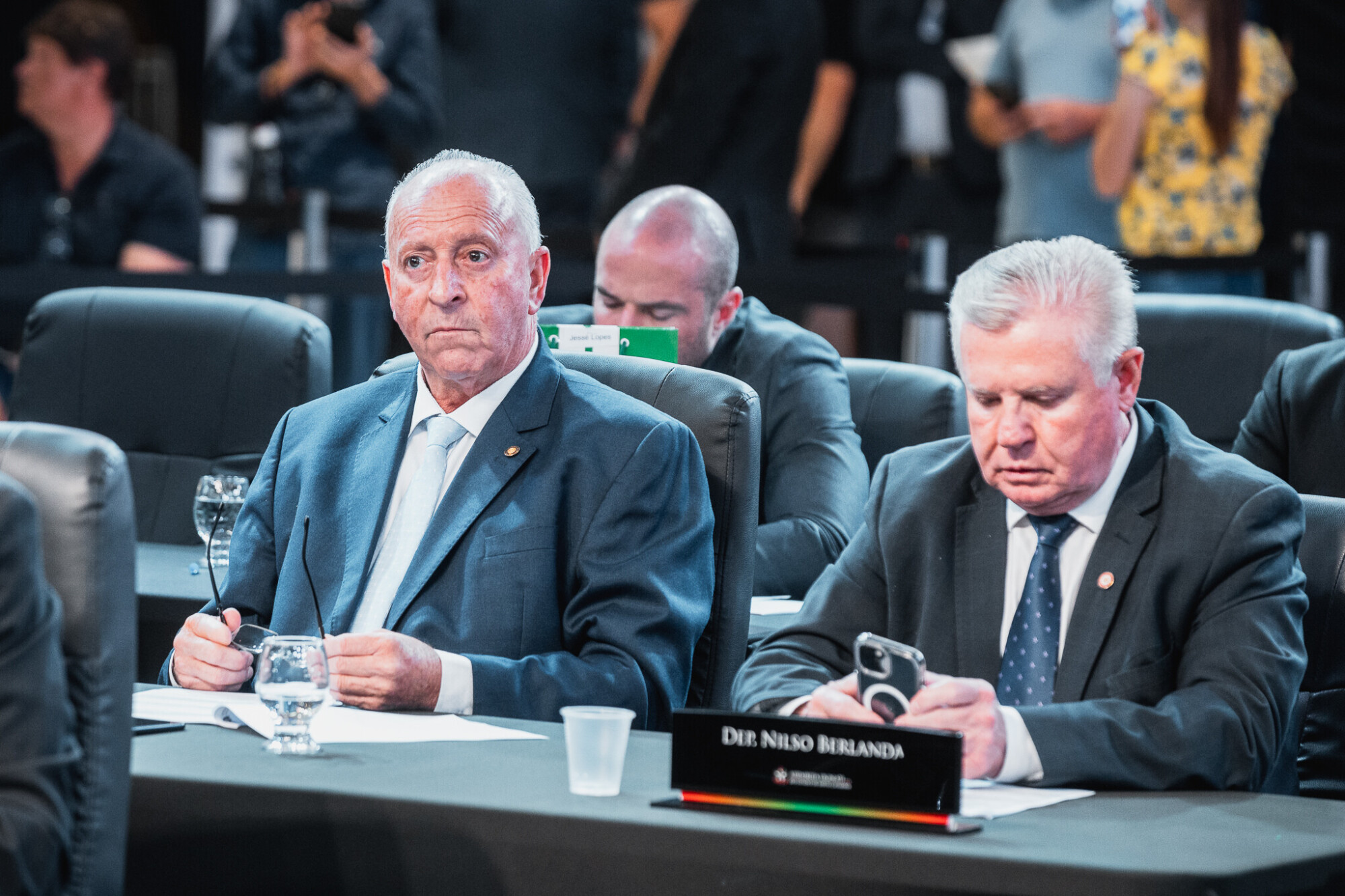 - Deputado Oscar Gutz (PL) 	
 - Deputado Nilso Berlanda (PL)
