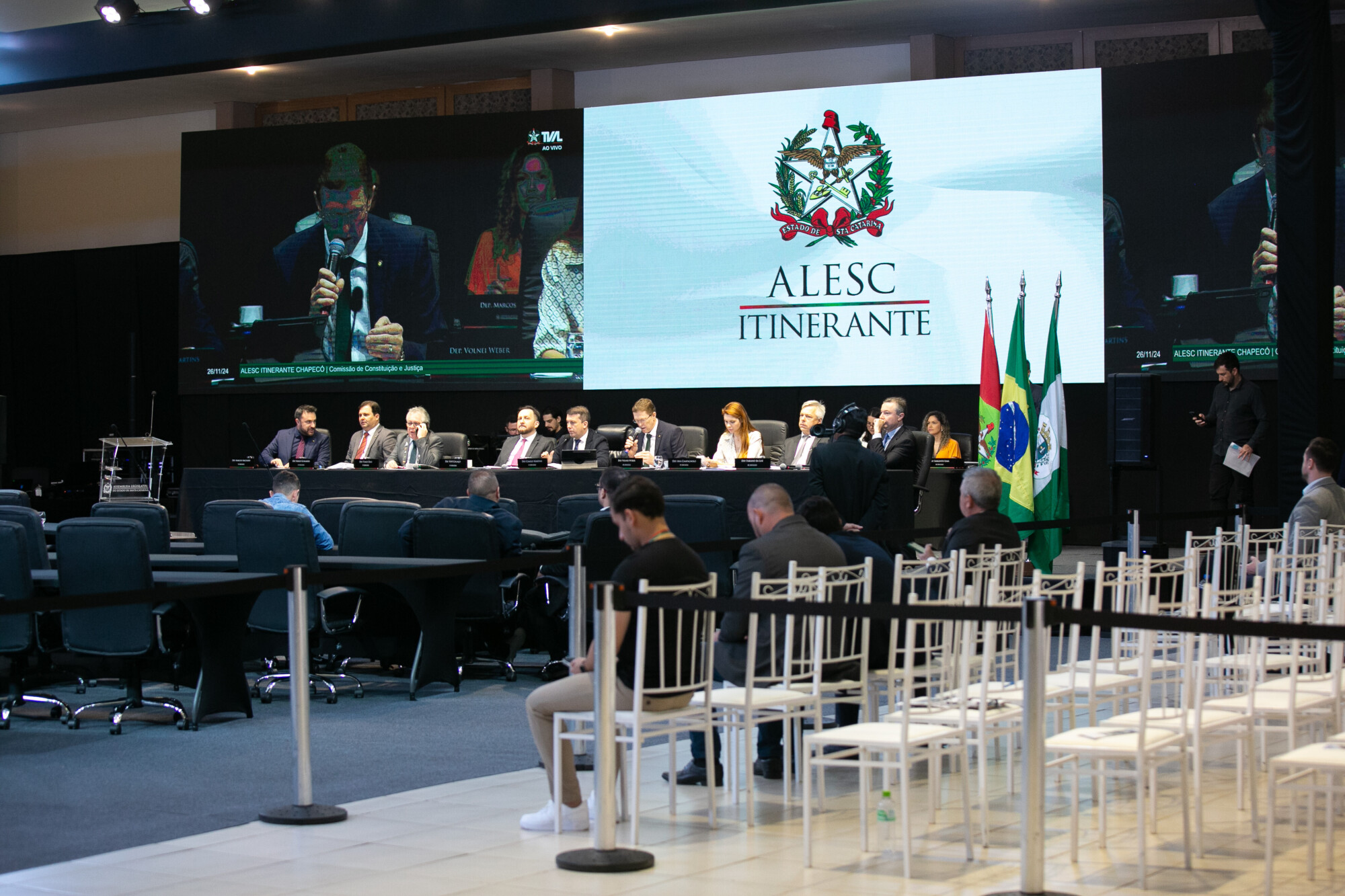 ALESC ITINERANTE CHAPECÓ – Comissão de Constituição e Justiça