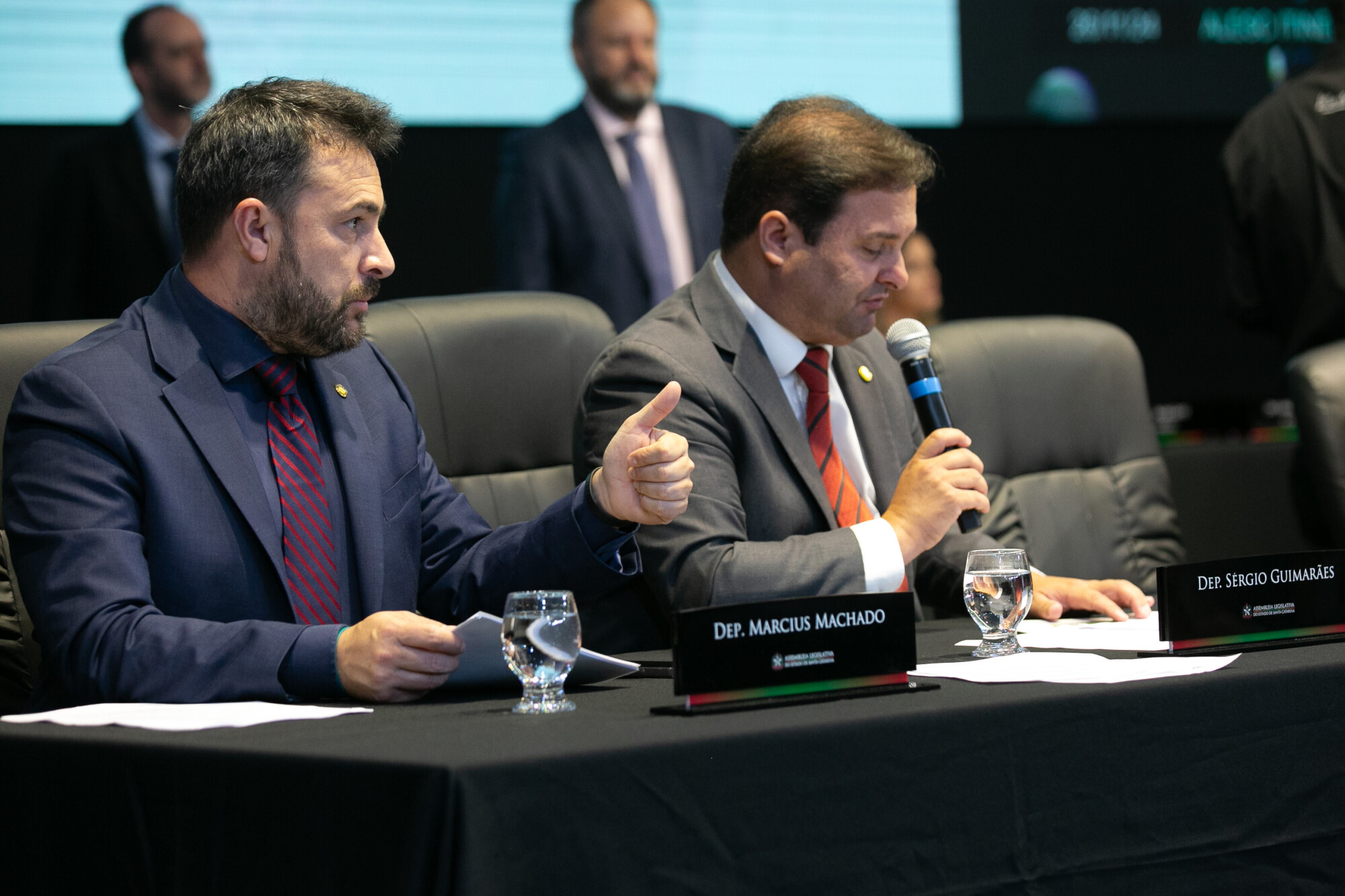 - Deputado Marcius Machado (PL) 
 - Deputado Sérgio Guimarães(União)