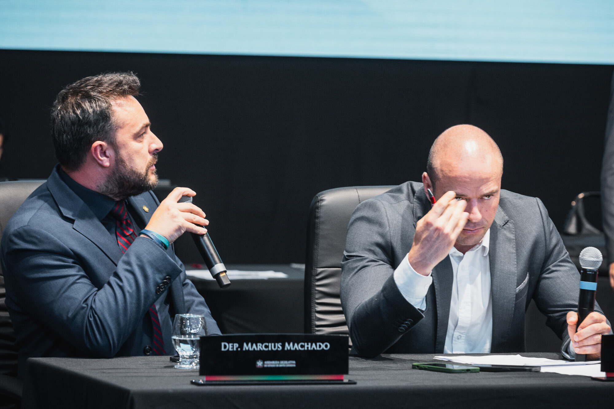 - Deputado Marcius Machado (PL) - Deputado Jessé Lopes (PL)