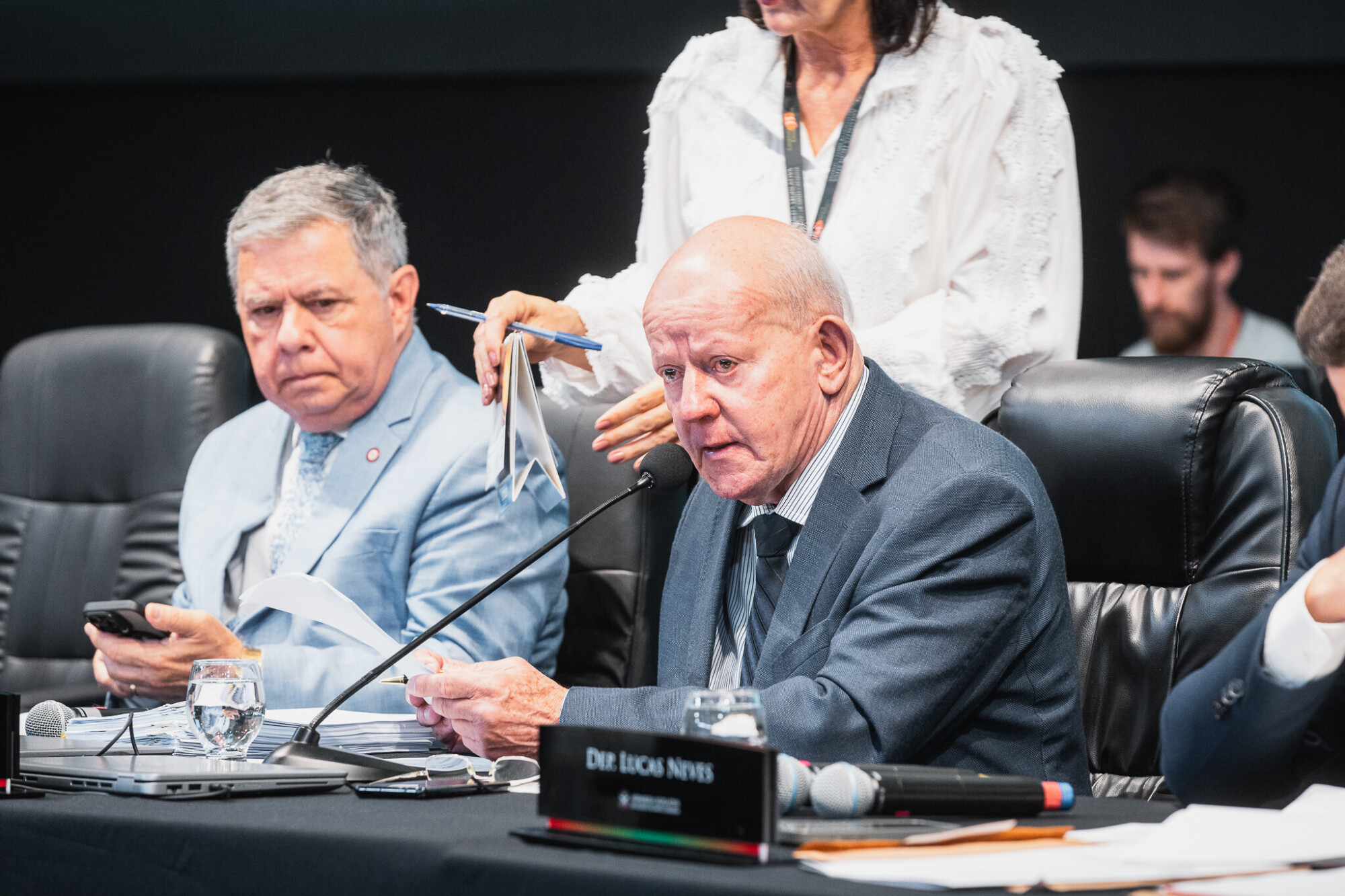 - Deputado Mário Motta (PSD)
 - Deputado Marcos Vieira (PSDB)