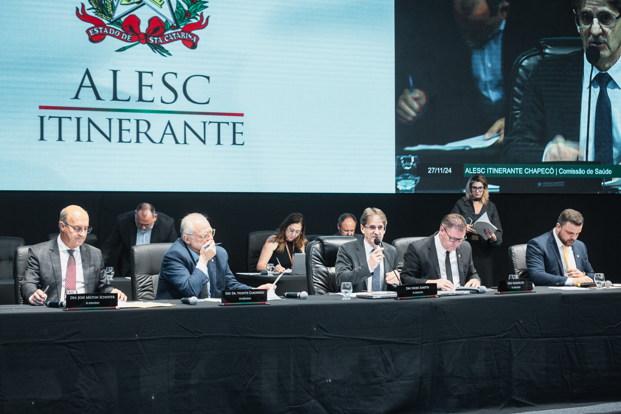 ALESC ITINERANTE – Comissão de Saúde