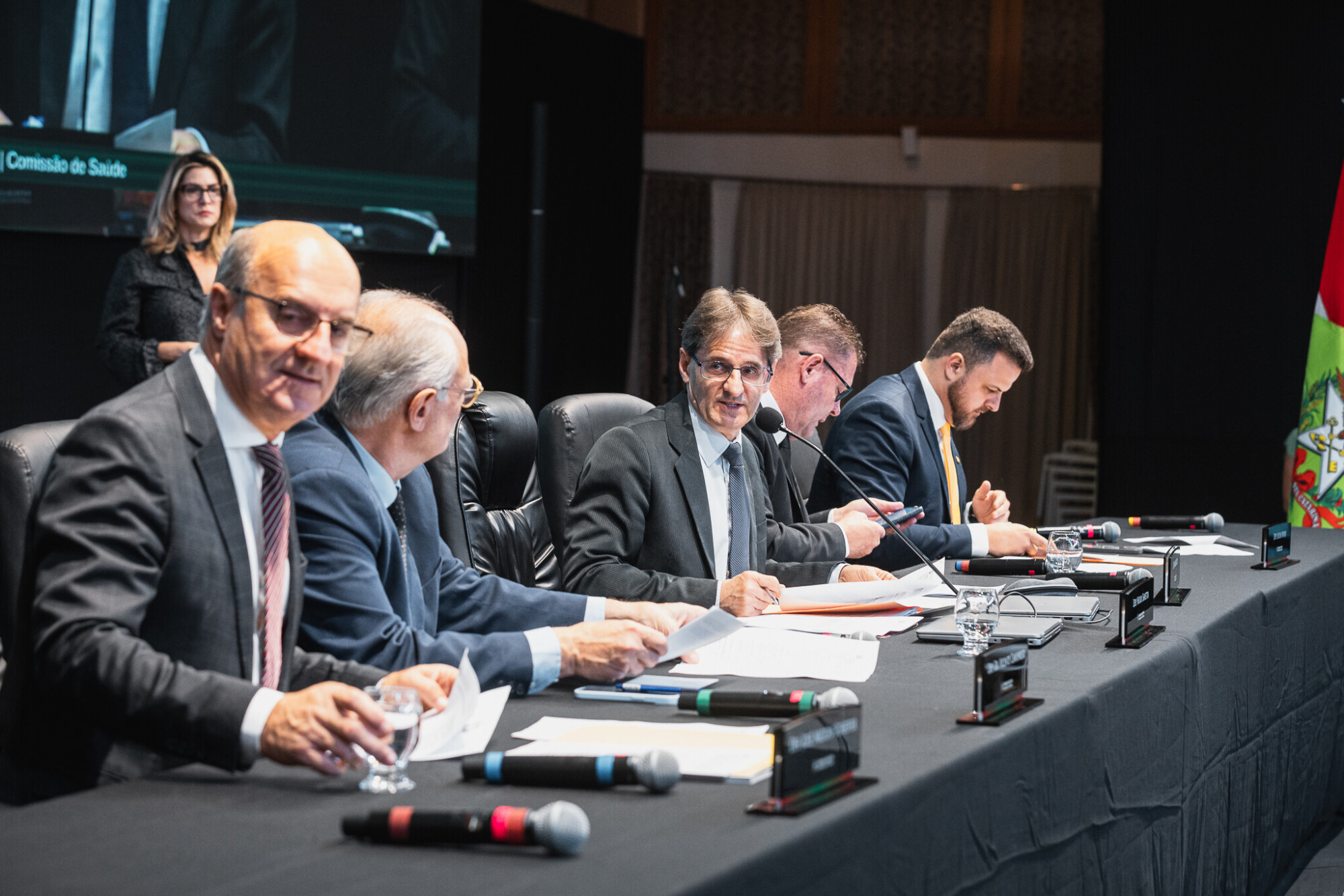 - Deputado José Milton Scheffer (PP) 	
 - Deputado Dr. Vicente Caropreso (PSDB) 
 - Deputado Neodi Saretta (PT) 	
 - Deputado Edilson Massoco (PL)	
 - Deputado Lucas Neves (Podemos)