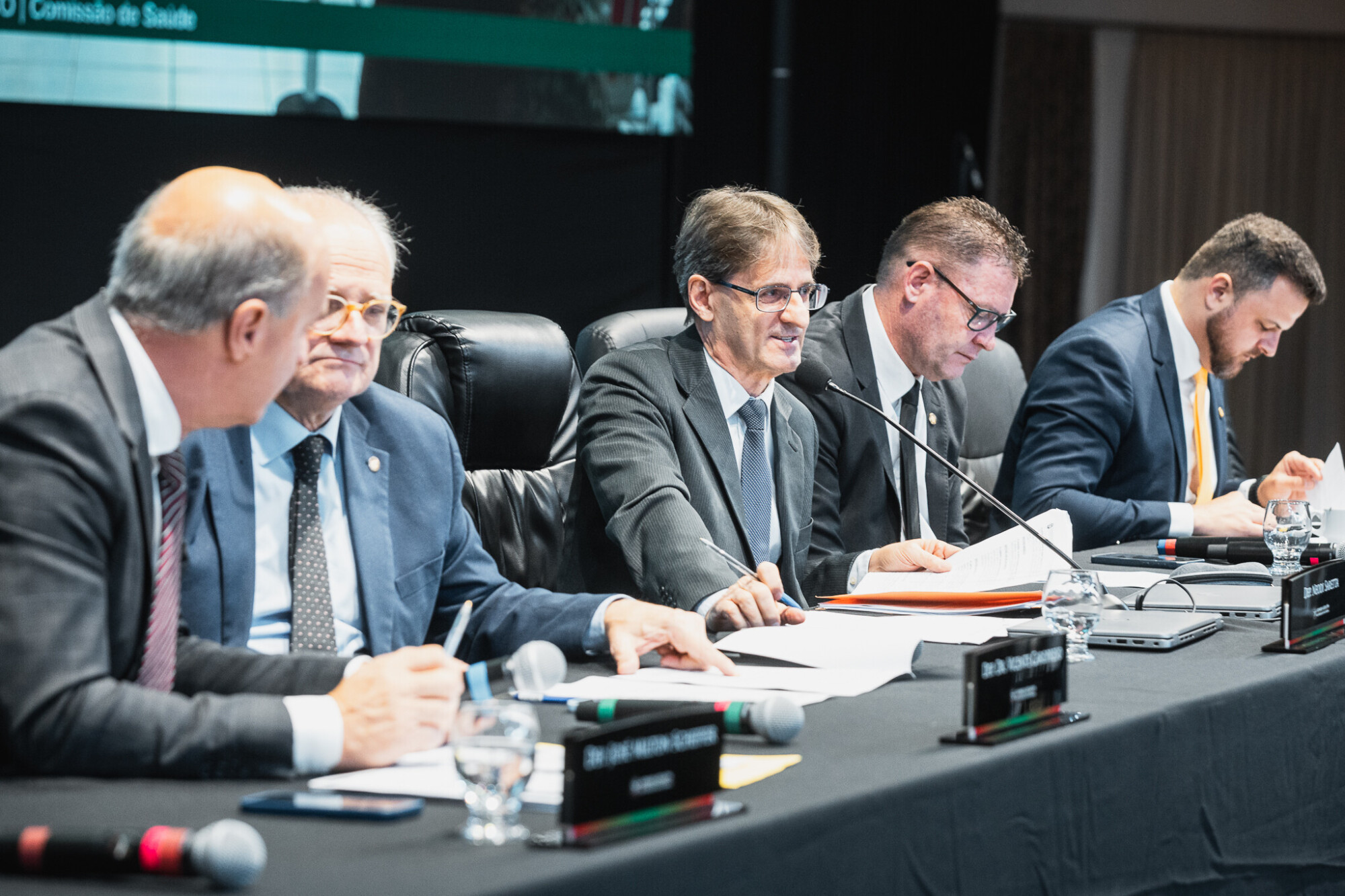 - Deputado José Milton Scheffer (PP) 	
 - Deputado Dr. Vicente Caropreso (PSDB) 
 - Deputado Neodi Saretta (PT) 	
 - Deputado Edilson Massoco (PL)	
 - Deputado Lucas Neves (Podemos)