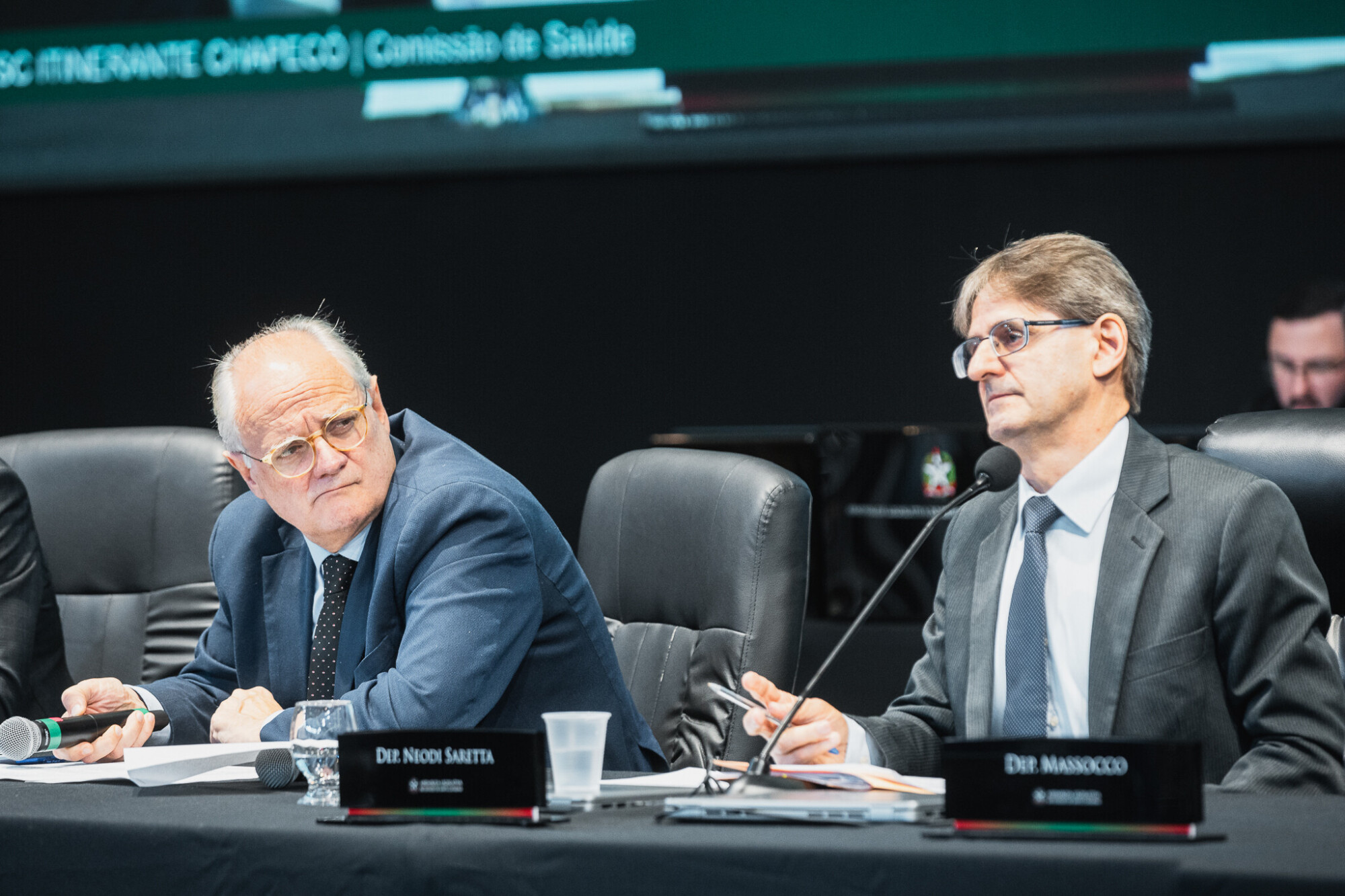 - Deputado Dr. Vicente Caropreso (PSDB)  - Deputado Neodi Saretta (PT)
