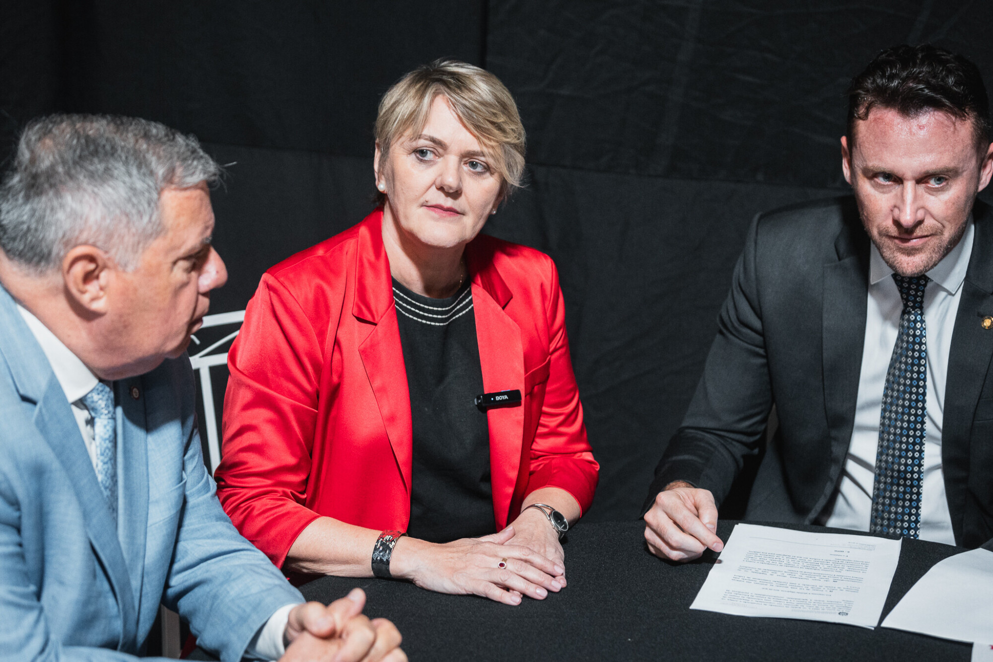 - Deputado Mário Motta (PSD)

 - Deputada Luciane Carminatti (PT)  - Deputado Fernando Krelling (MDB)