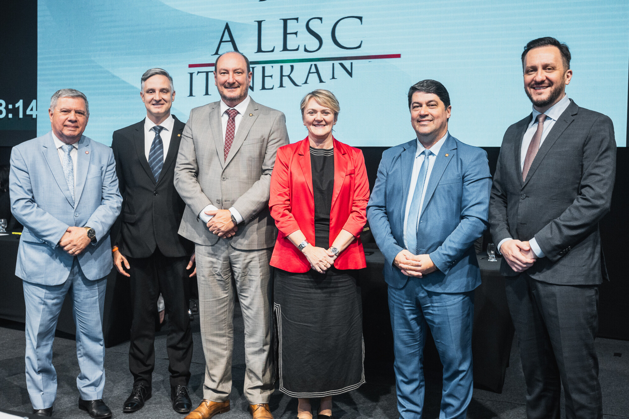 - Deputado Mário Motta (PSD)- Deputado Matheus Cadorin (NOVO) - Deputado Mauro de Nadal (MDB) 	

- Deputada Luciane Carminatti (PT)
	 - Deputado Emerson Stein (MDB)   - Deputado Pepê Collaço (PP)