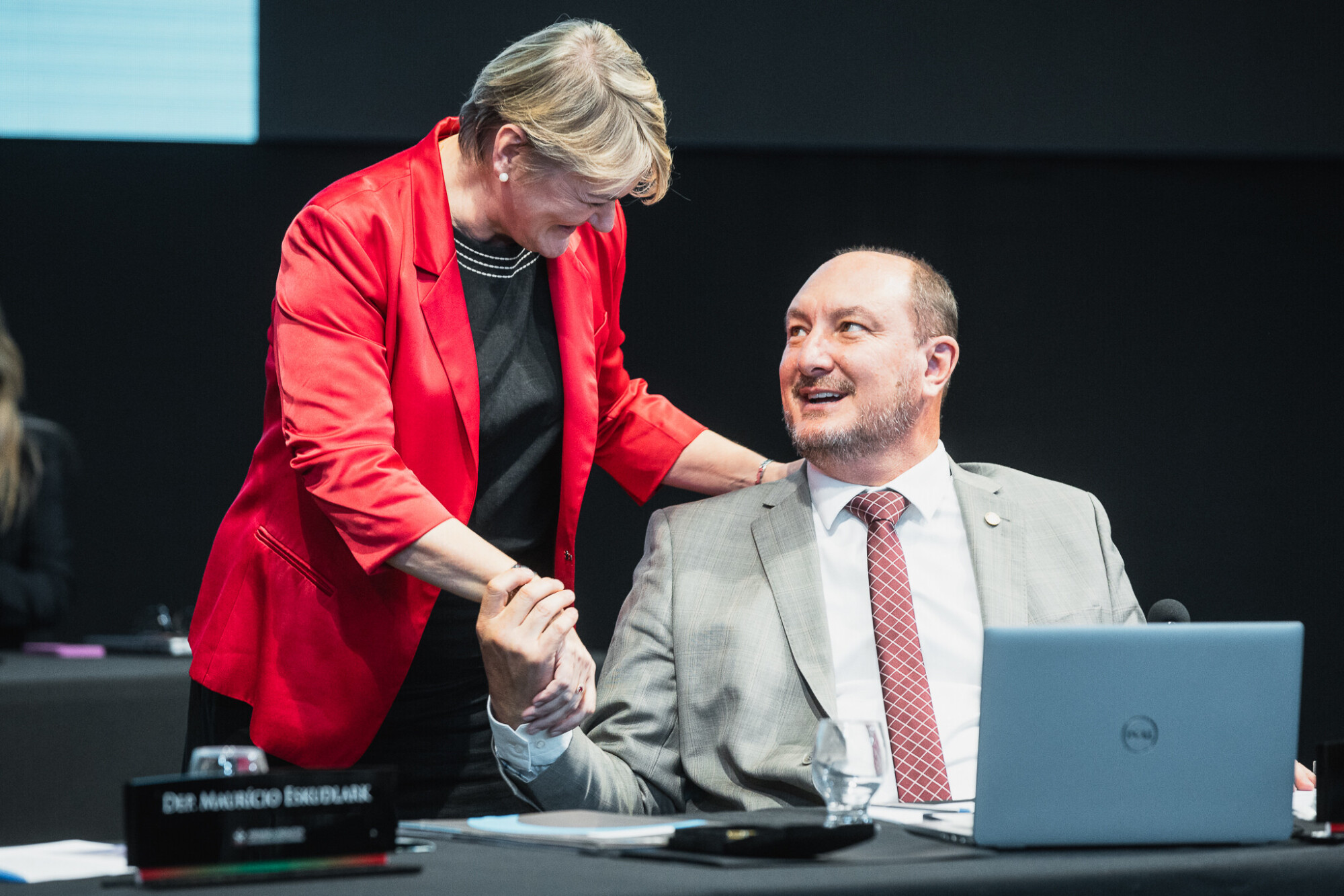 - Deputada Luciane Carminatti (PT)- Deputado Mauro de Nadal (MDB)