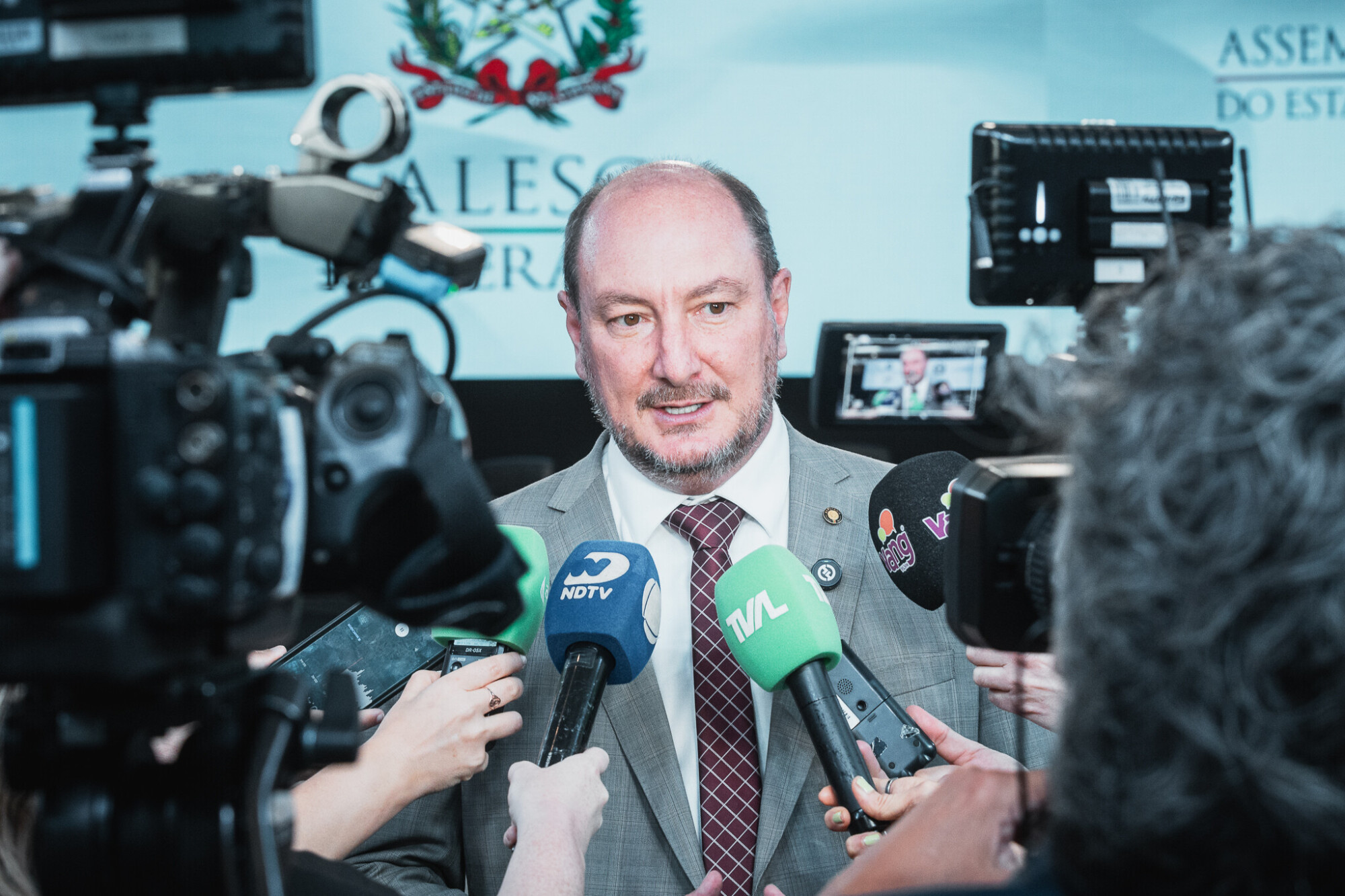 ALESC ITINERANTE – Entrevista coletiva com o Presidente da ALESC