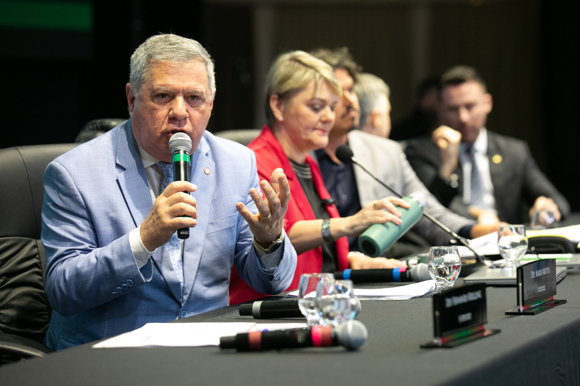 - Deputado Mário Motta (PSD)
 - Deputada Luciane Carminatti (PT) 		
 - Deputado Marquito (PSOL)