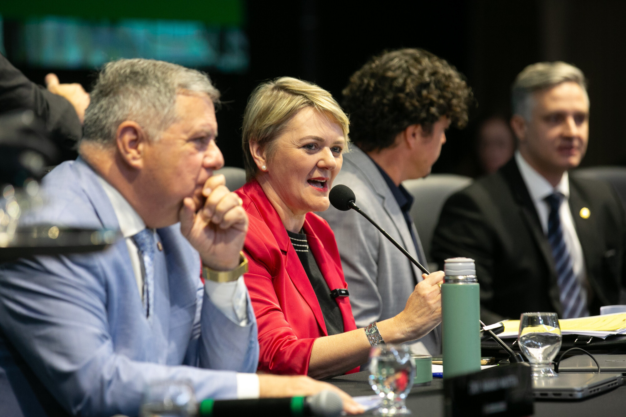 - Deputado Mário Motta (PSD)
 - Deputada Luciane Carminatti (PT) 		
 - Deputado Marquito (PSOL)