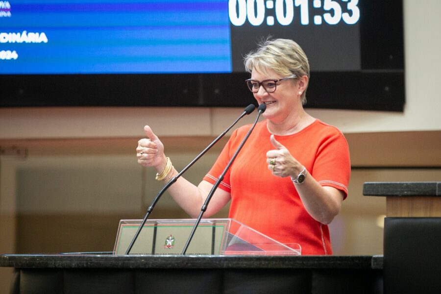 Deputada Luciane Carminatti