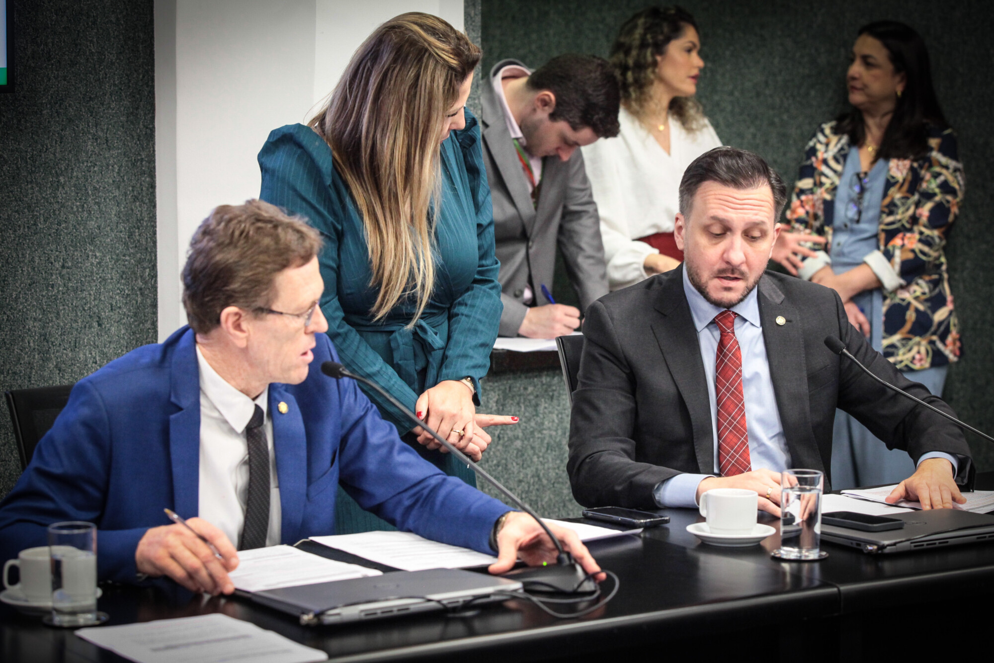 - Deputado Volnei Weber (MDB)
 - Deputado Pepê Collaço (PP)
