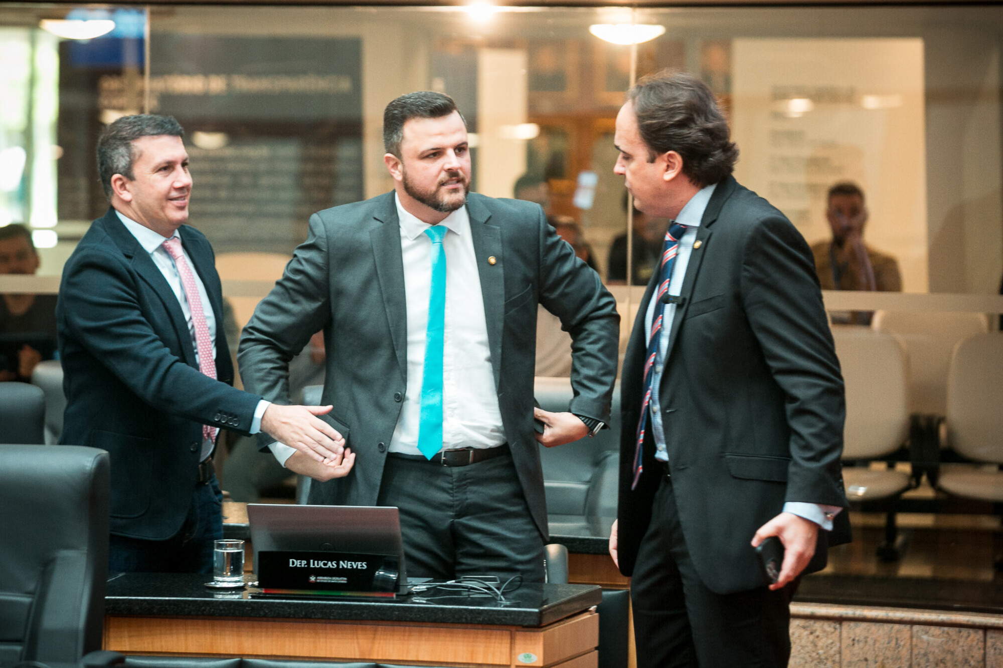 - Deputado Camilo Martins (Podemos) 	
 - Deputado Lucas Neves (Podemos)   - Deputado Carlos Humberto (PL)