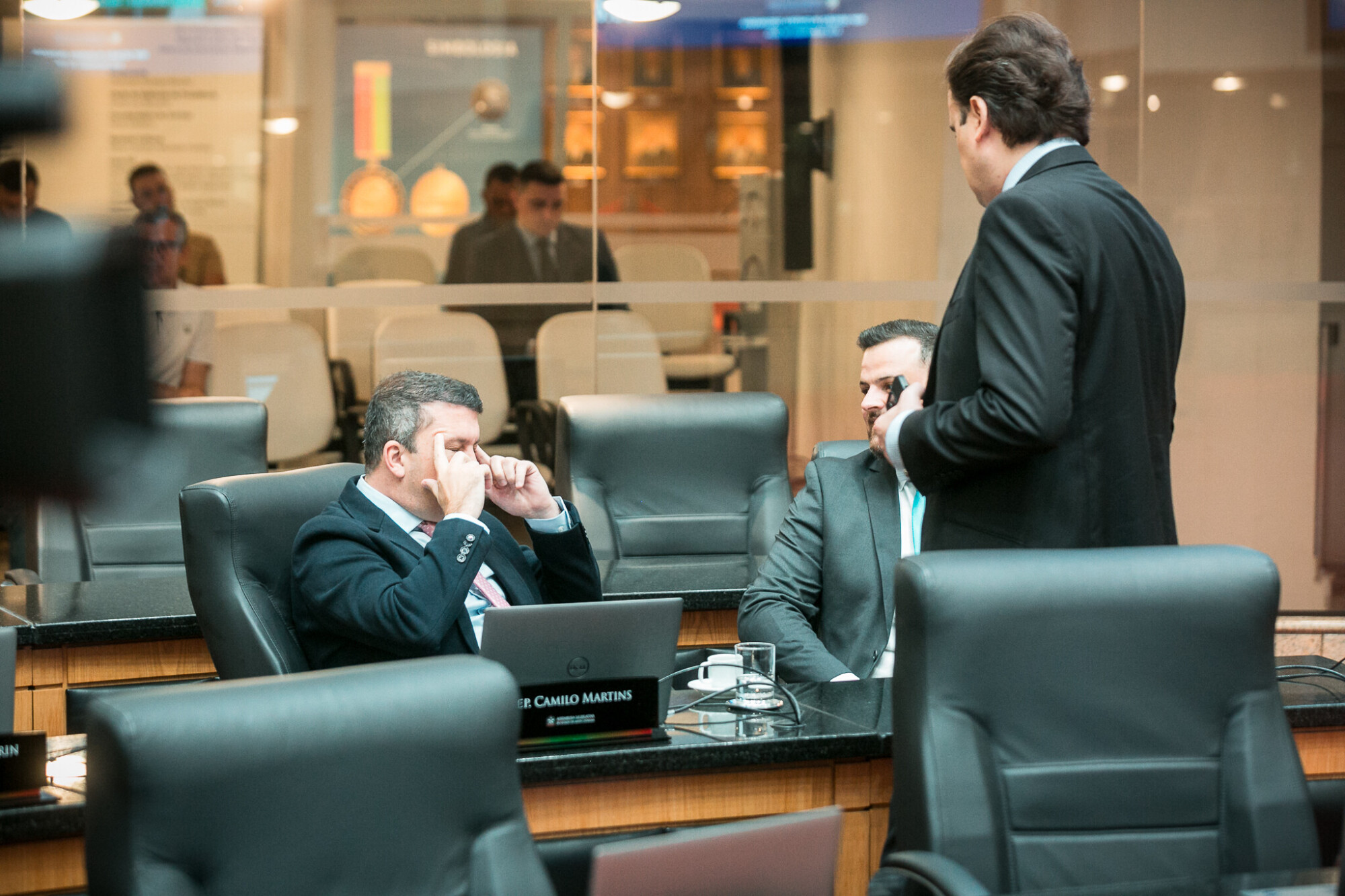 - Deputado Camilo Martins (Podemos) 	
 - Deputado Lucas Neves (Podemos)   - Deputado Carlos Humberto (PL)