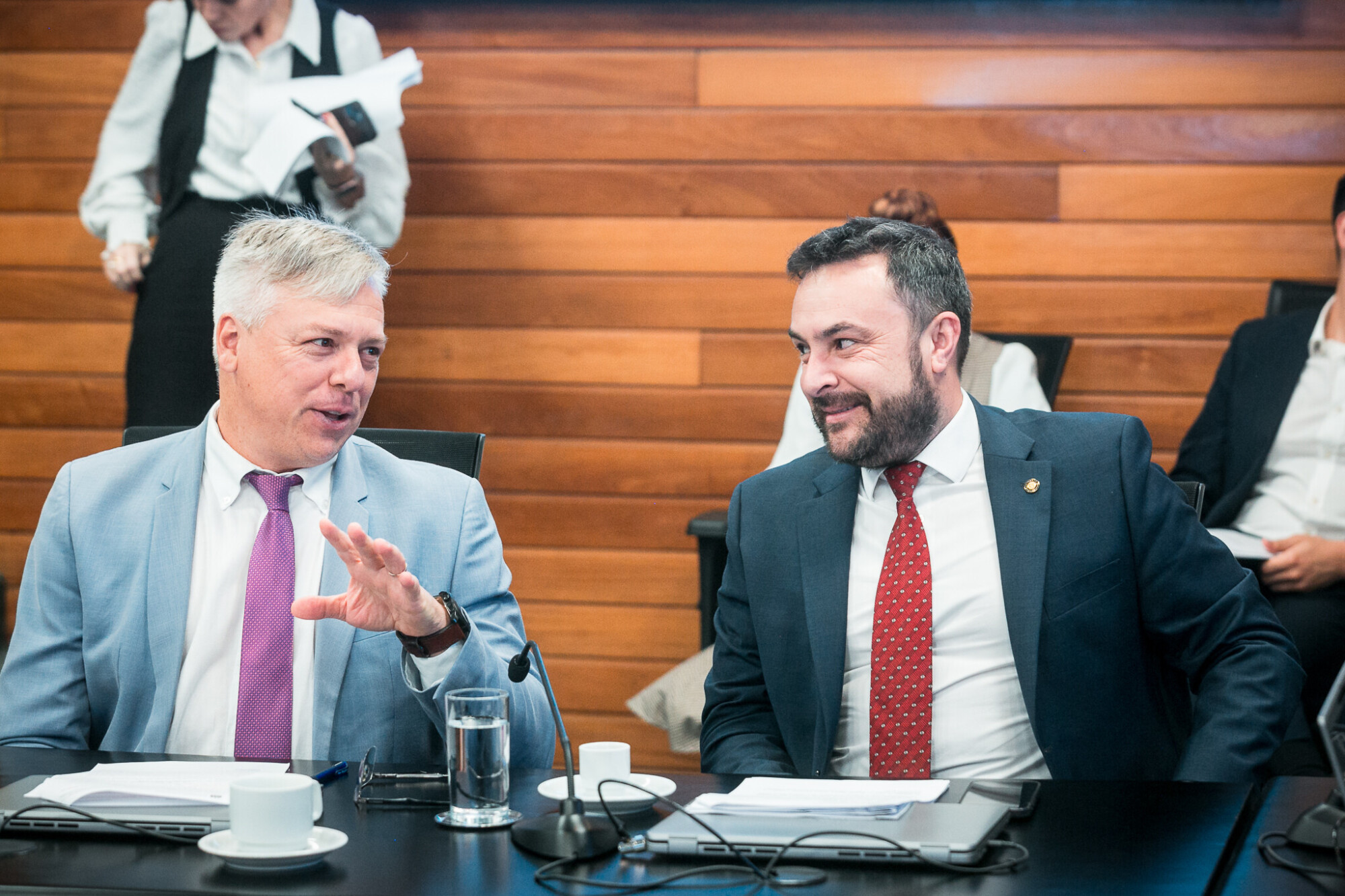 - Deputado Fabiano da Luz (PT) 	
 - Deputado Marcius Machado (PL)