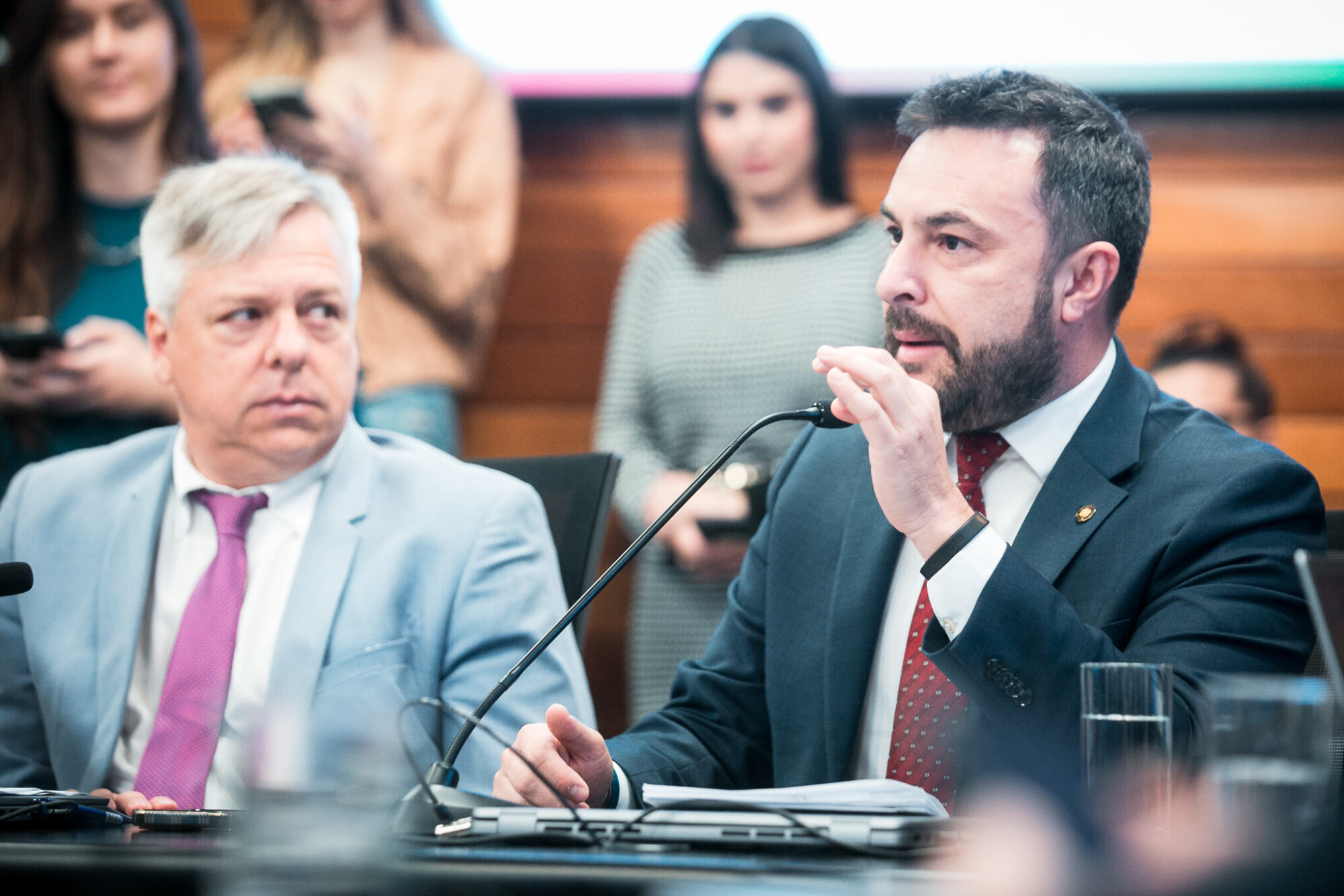 - Deputado Fabiano da Luz (PT)
 - Deputado Marcius Machado (PL)
