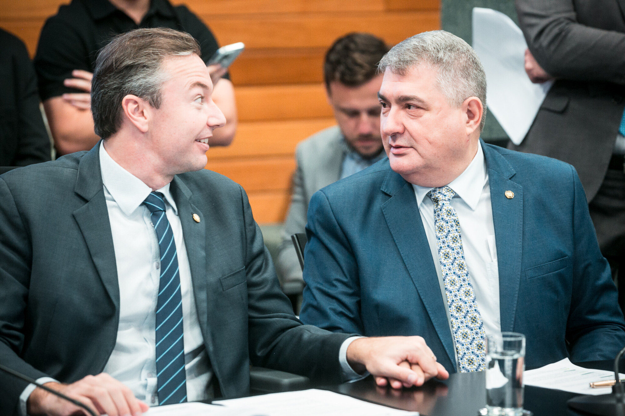 - Deputado Napoleão Bernardes (PSD)
- Deputado Antídio Lunelli (MDB)